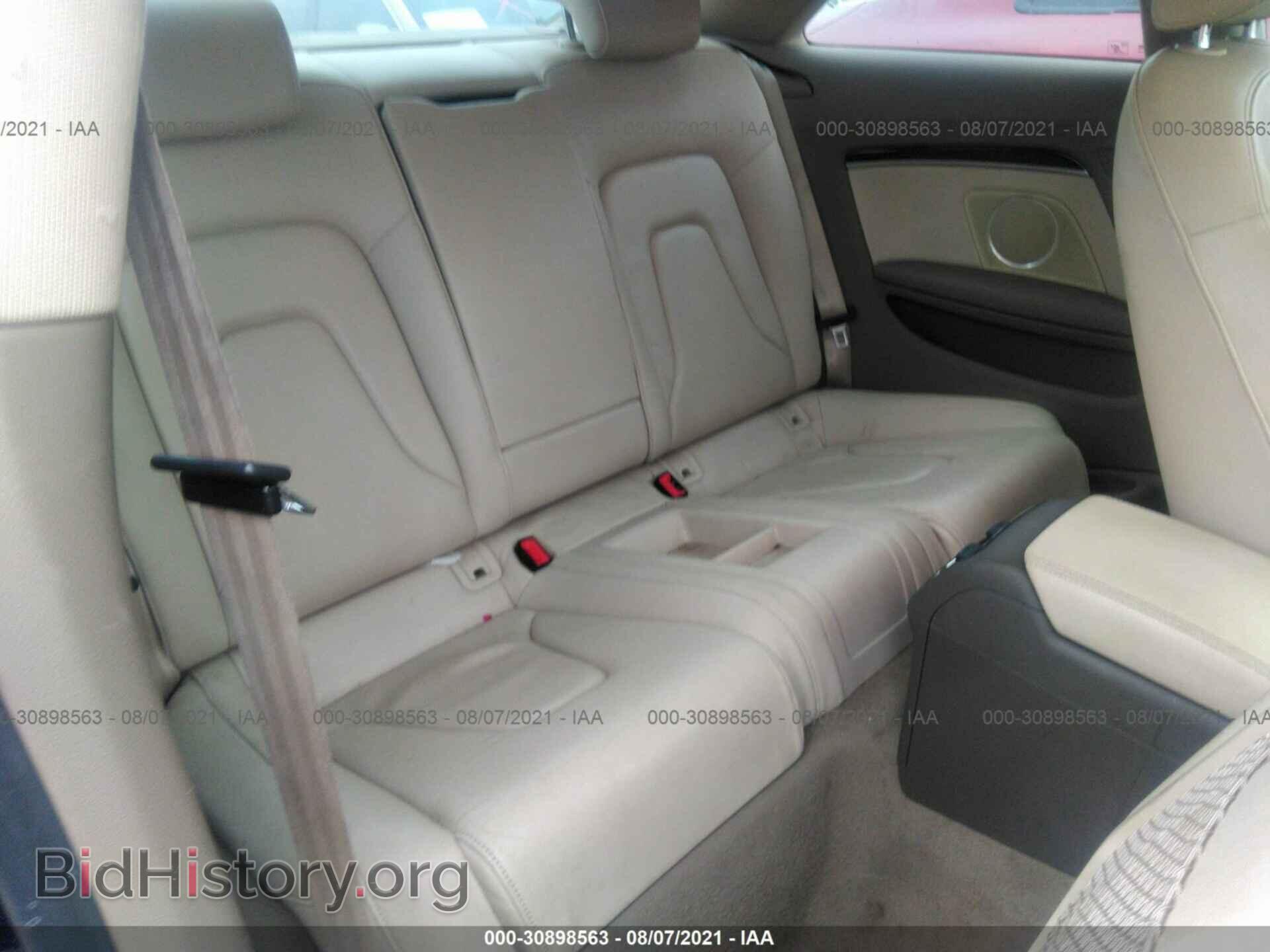2012 AUDI A5 - VIN: WAULFAFRXCA022087 - Фото 8