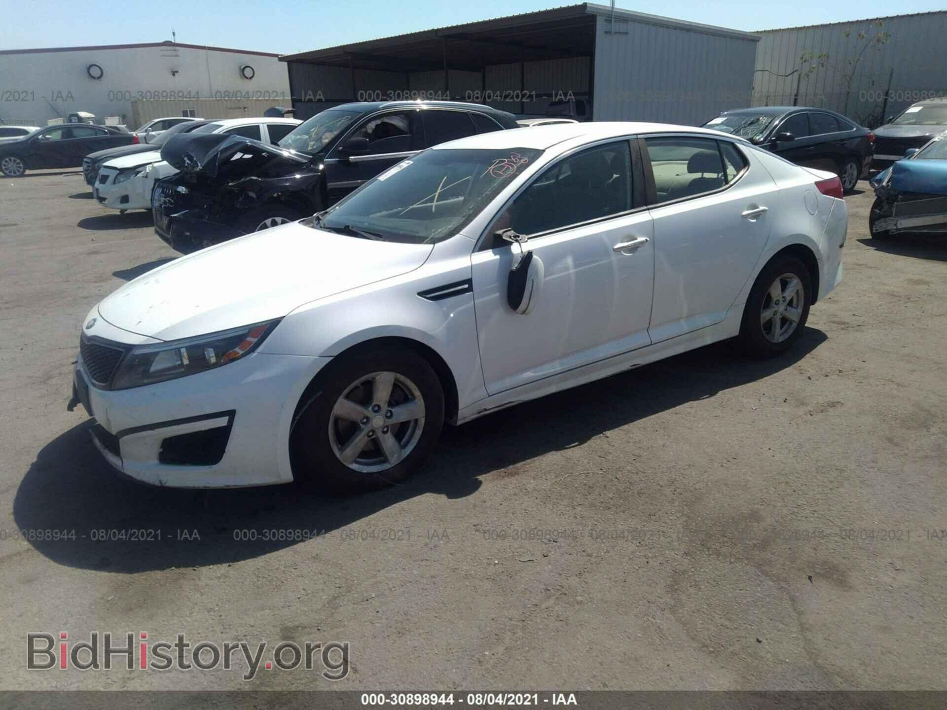 2014 KIA OPTIMA - VIN: KNAGM4A76E5510902 - Фото 2