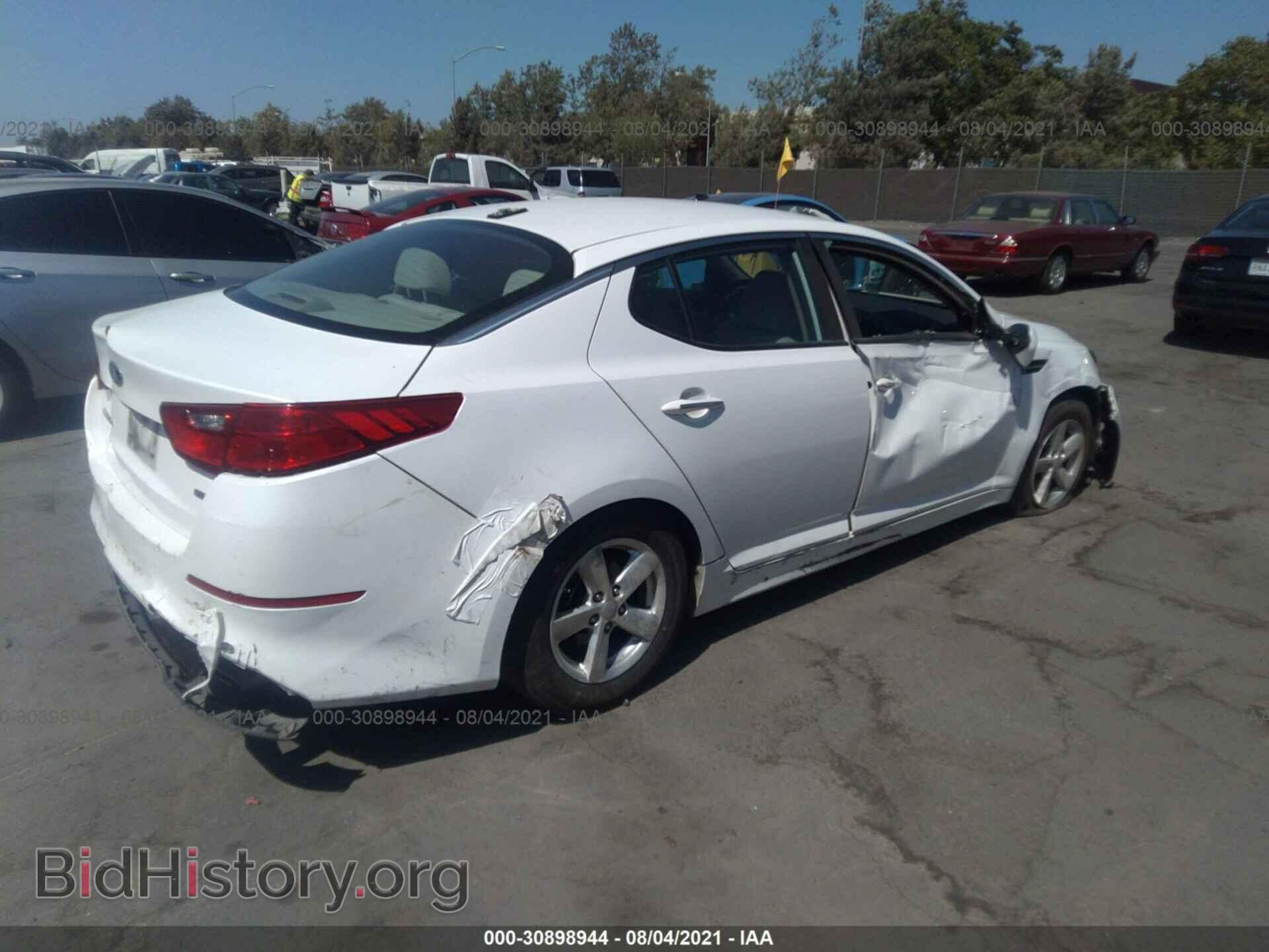 2014 KIA OPTIMA - VIN: KNAGM4A76E5510902 - Фото 4