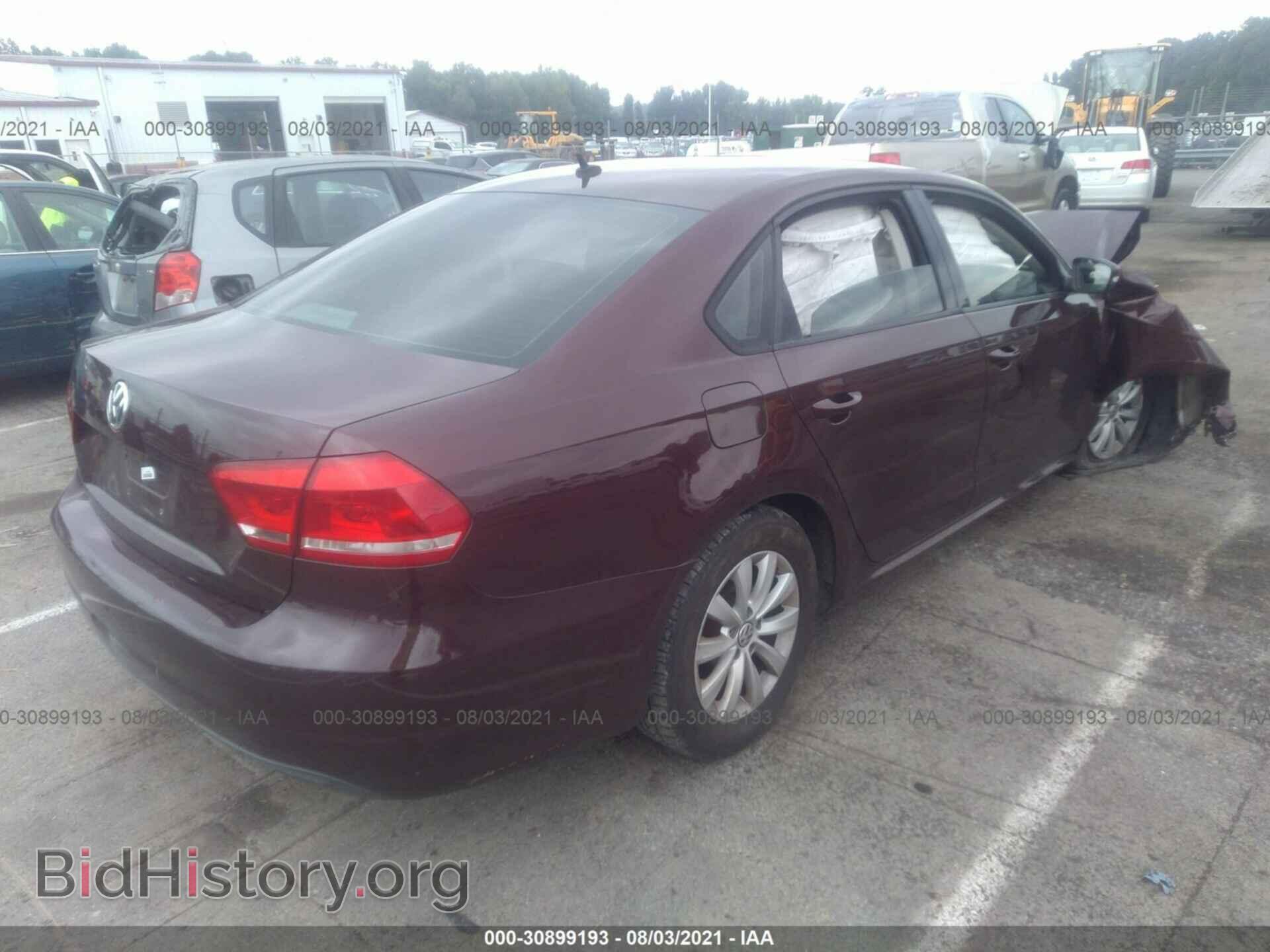2013 VOLKSWAGEN PASSAT - VIN: 1VWAP7A3XDC092706 - Фото 4