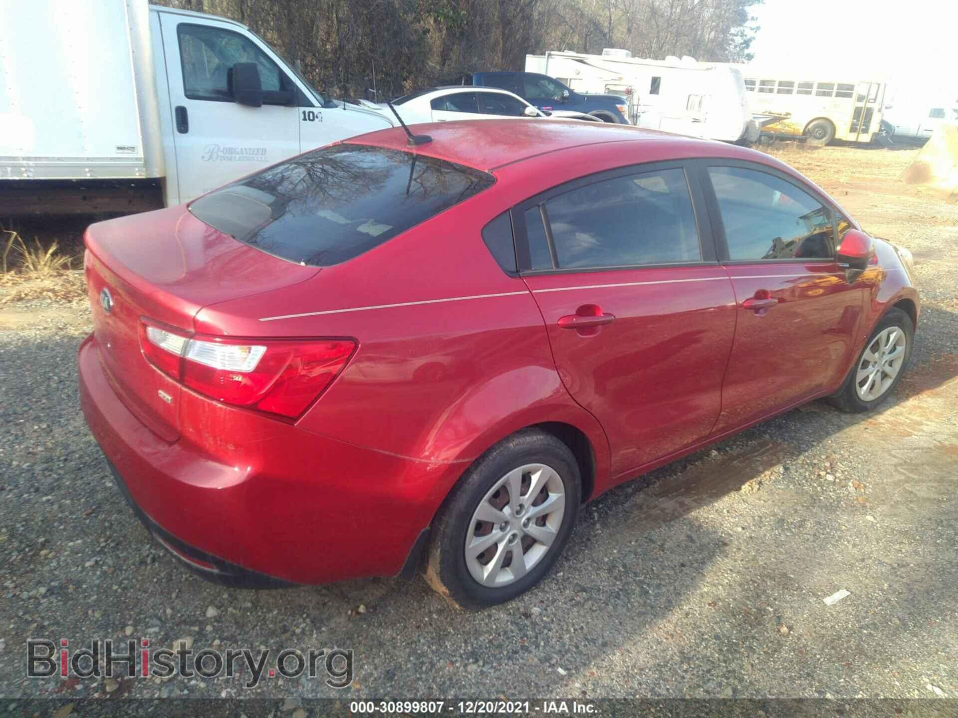 2013 KIA RIO - VIN: KNADM4A33D6180869 - Фото 4
