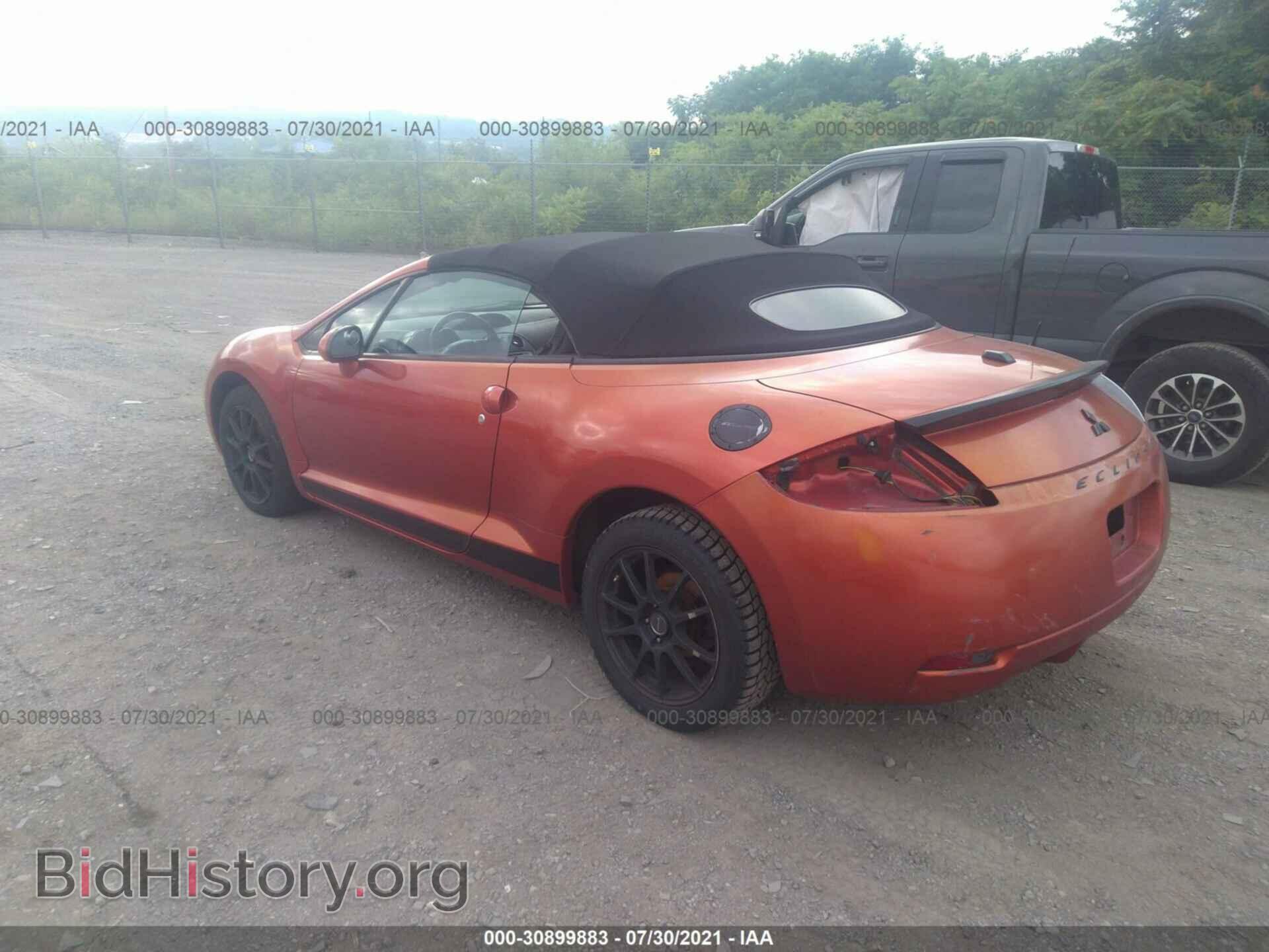 2008 MITSUBISHI ECLIPSE - VIN: 4A3AL25F28E012490 - Фото 3