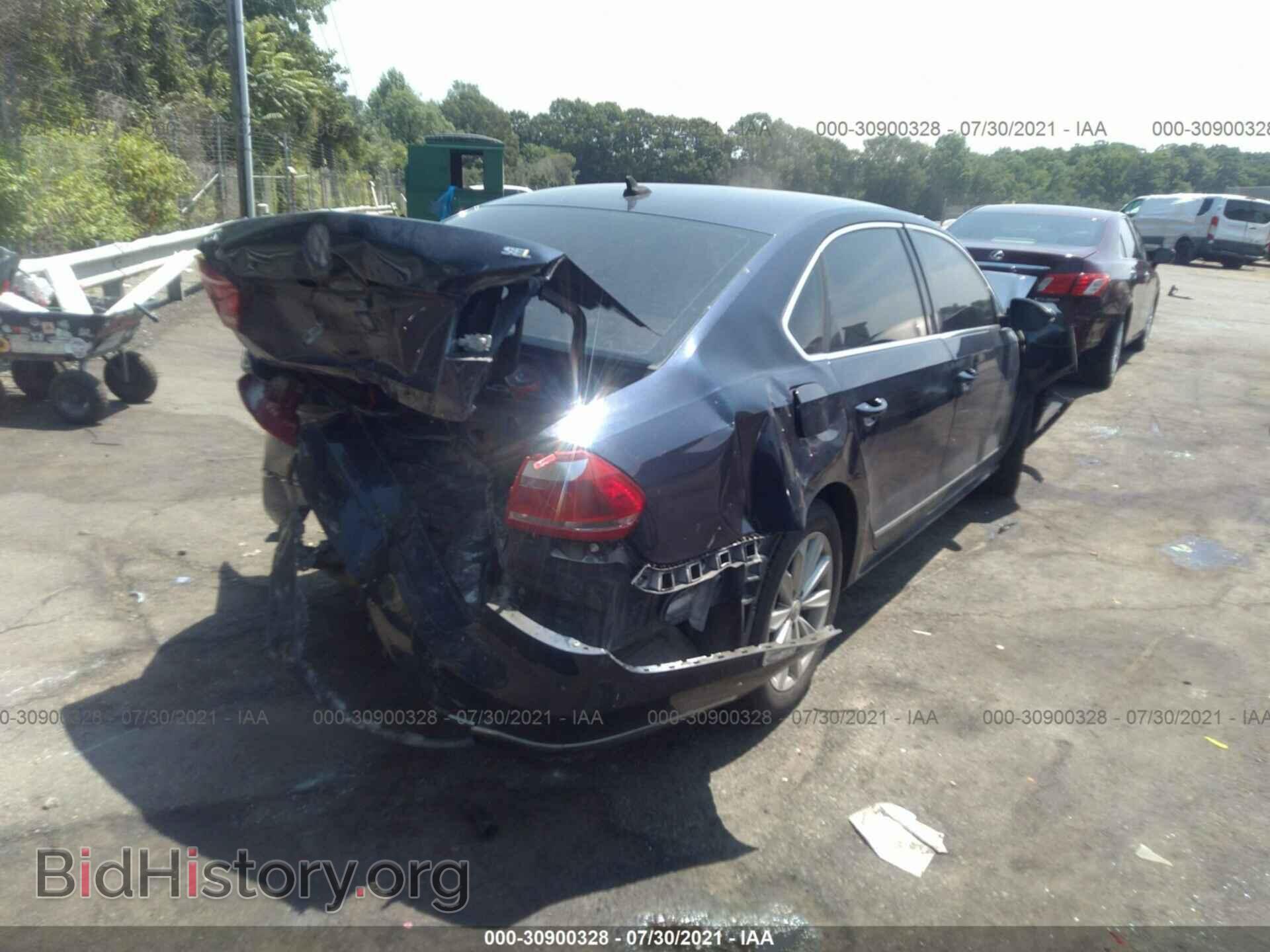 2012 VOLKSWAGEN PASSAT - VIN: 1VWCP7A35CC059720 - Фото 4