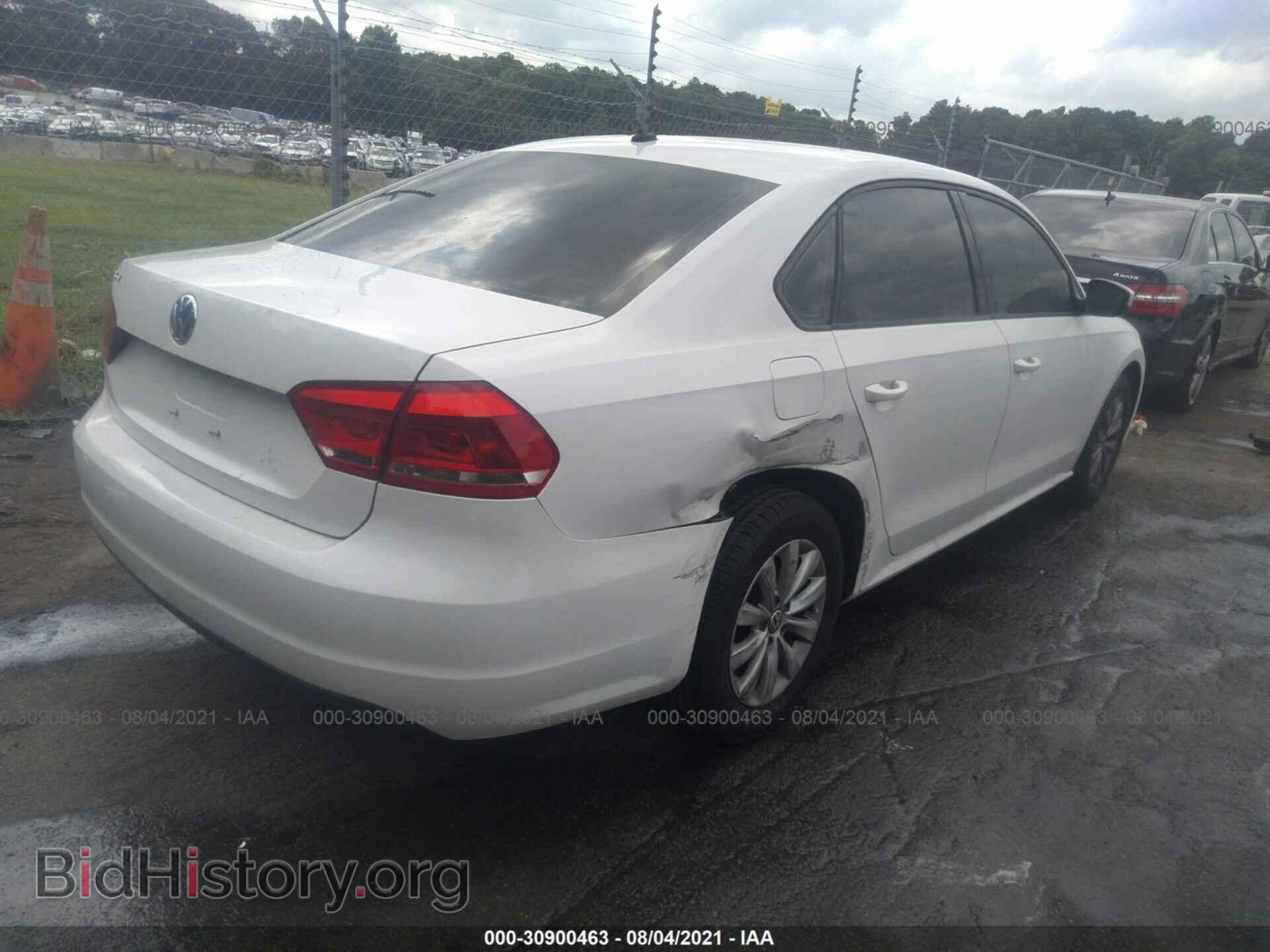 2013 VOLKSWAGEN PASSAT - VIN: 1VWAP7A38DC022332 - Фото 4