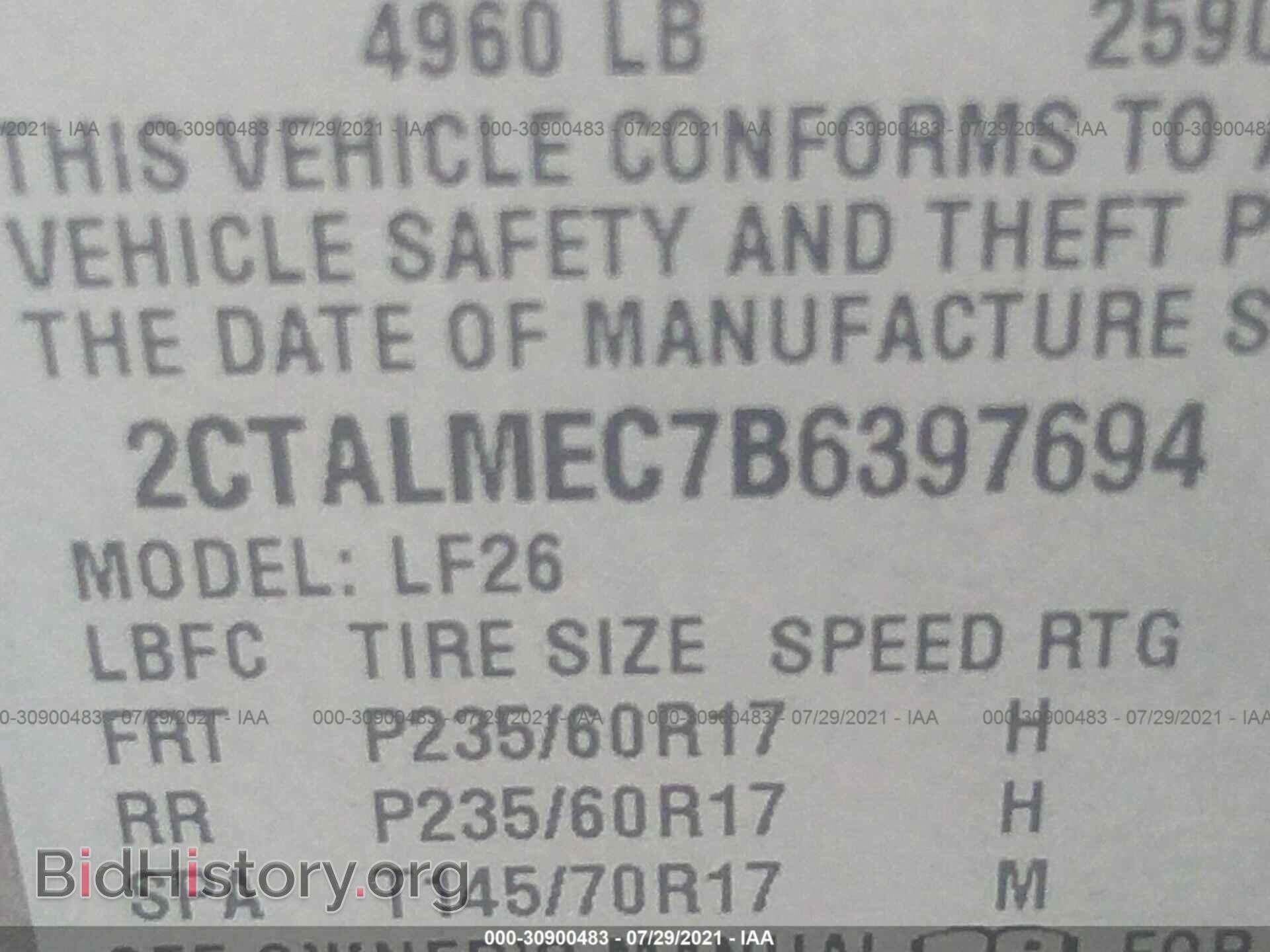 2011 GMC TERRAIN - VIN: 2CTALMEC7B6397694 - Фото 9