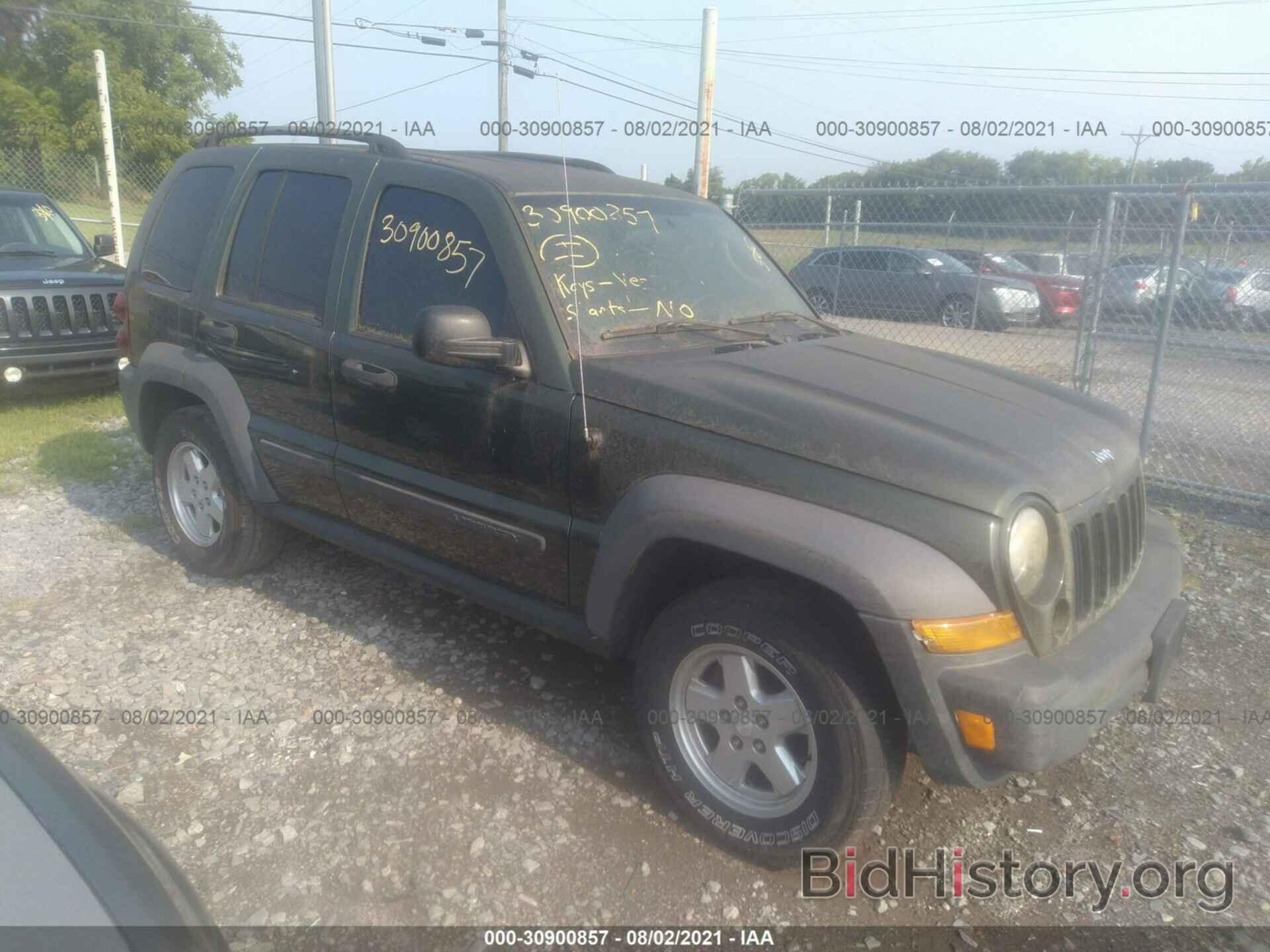 Photo 1J4GK48K17W541629 - JEEP LIBERTY 2007