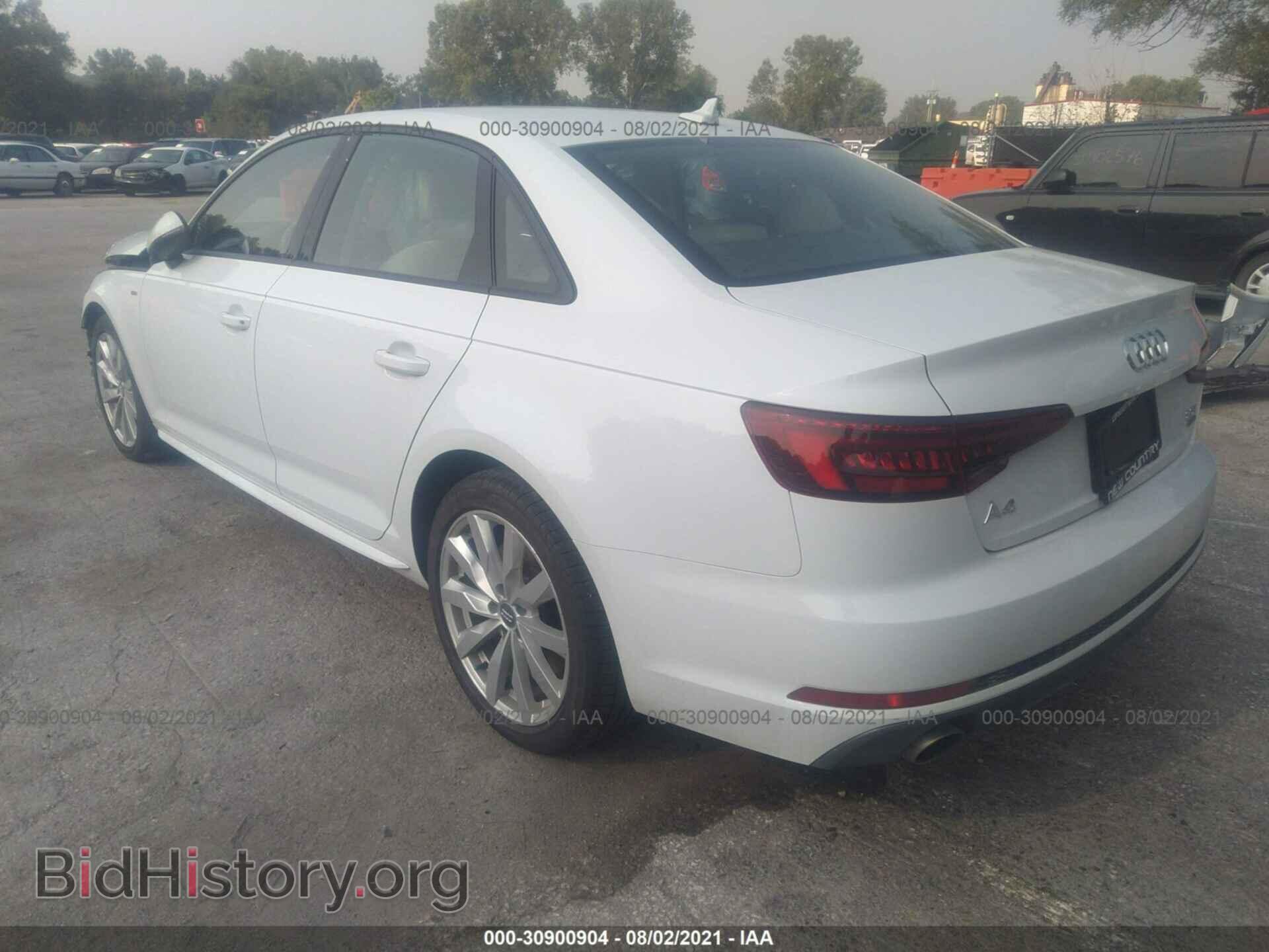2018 AUDI A4 - VIN: WAUDNAF48JA061351 - Фото 3
