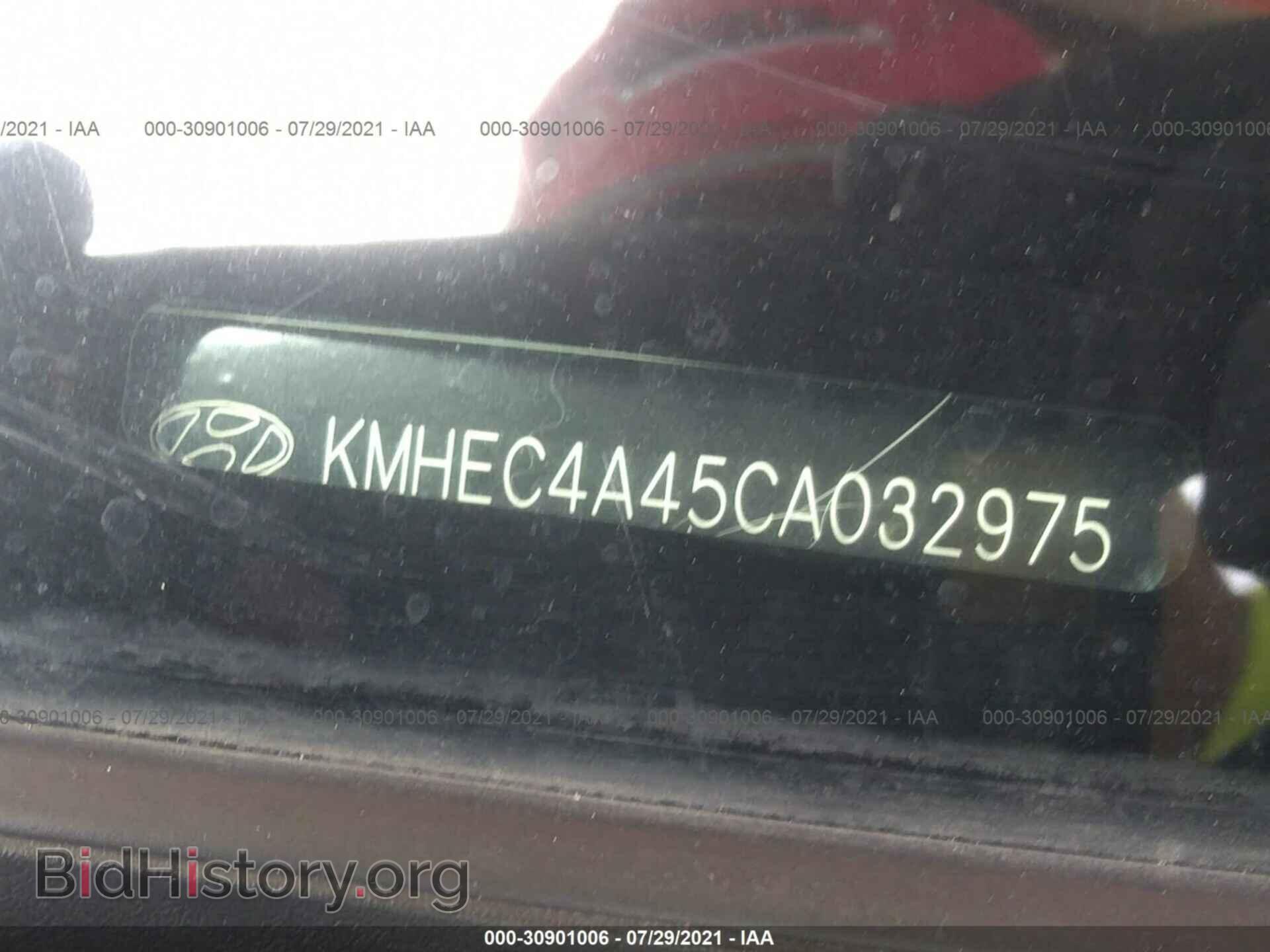 2012 HYUNDAI SONATA - VIN: KMHEC4A45CA032975 - Фото 9