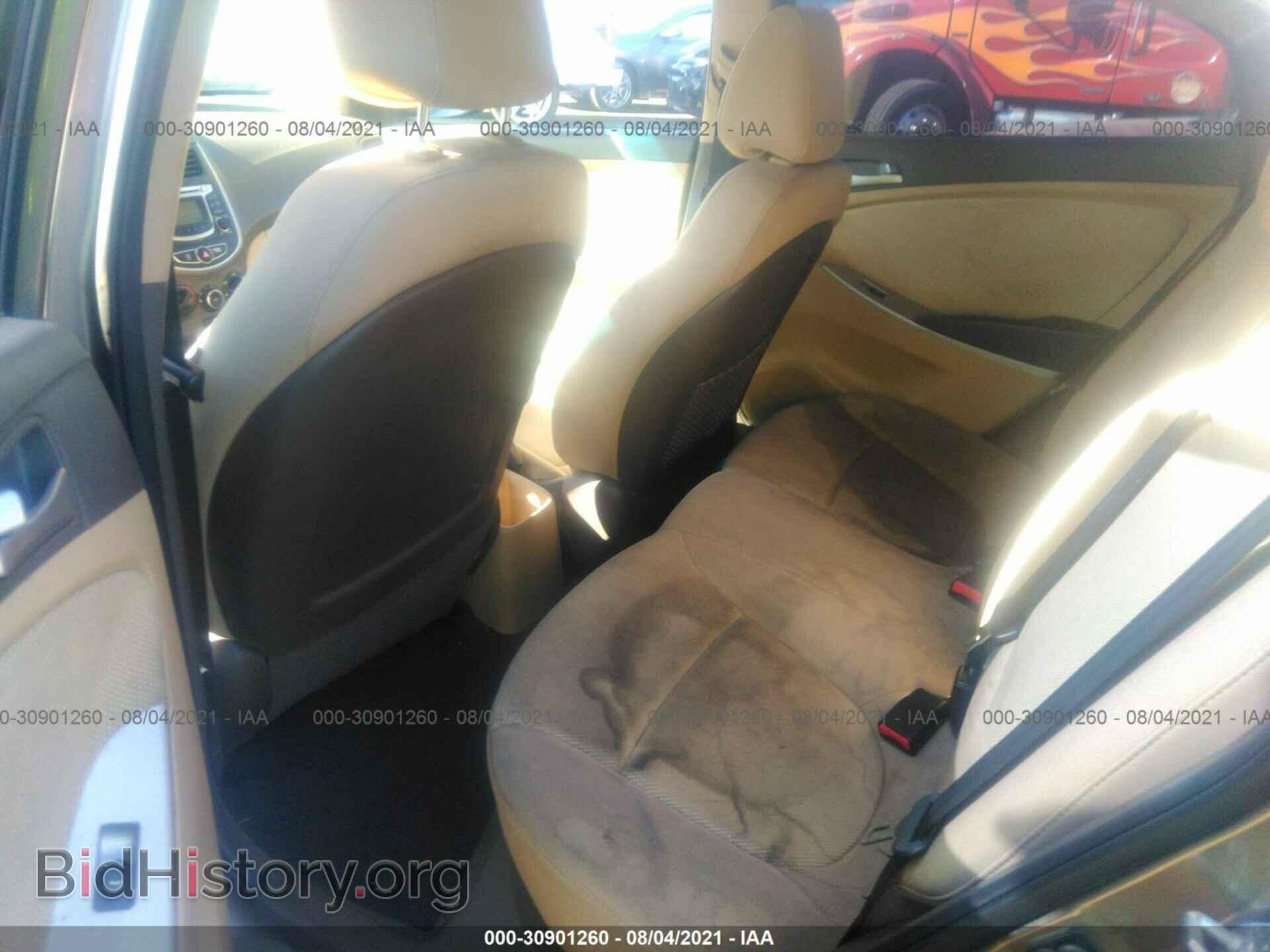 2013 HYUNDAI ACCENT - VIN: KMHCT4AE8DU520205 - Фото 8