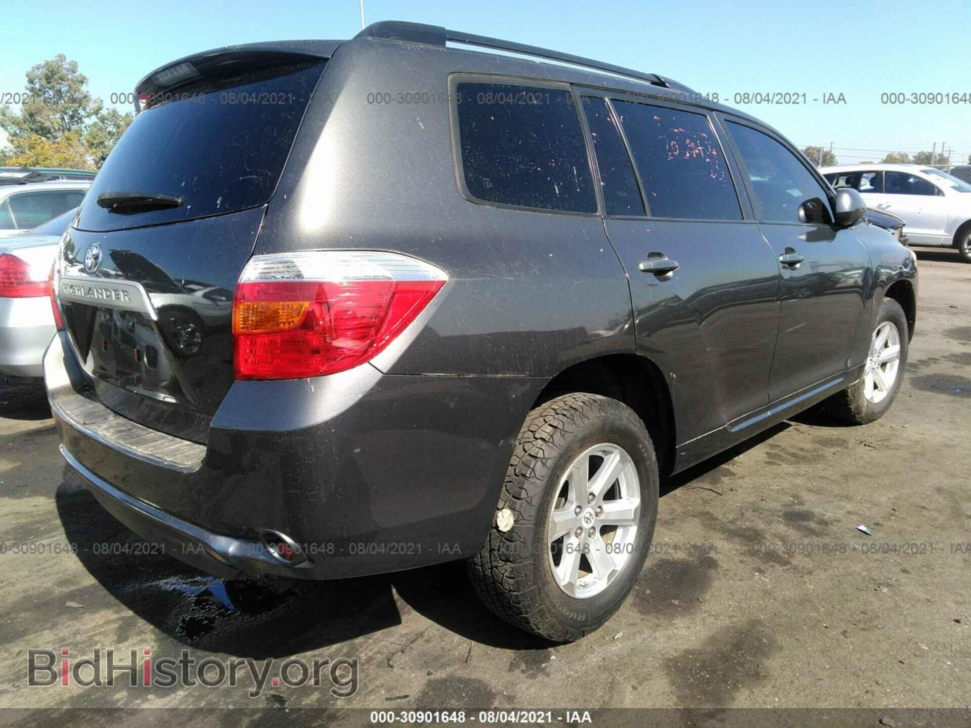 2009 TOYOTA HIGHLANDER - VIN: JTEDA41AX92004180 - Фото 4