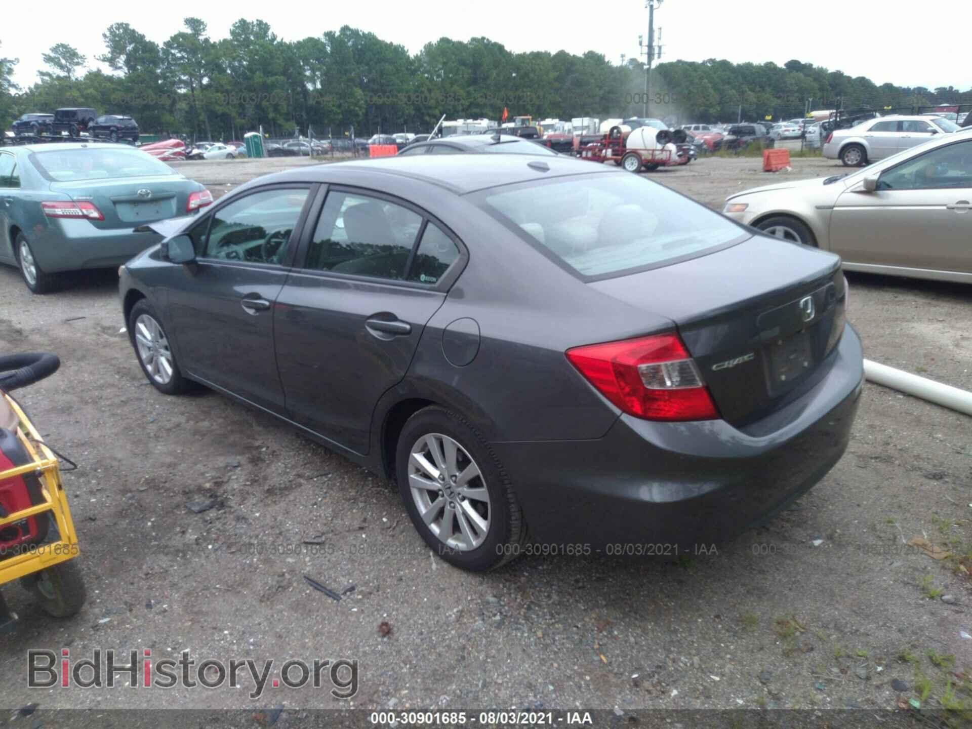 2012 HONDA CIVIC SDN - VIN: 2HGFB2F8XCH524206 - Фото 3