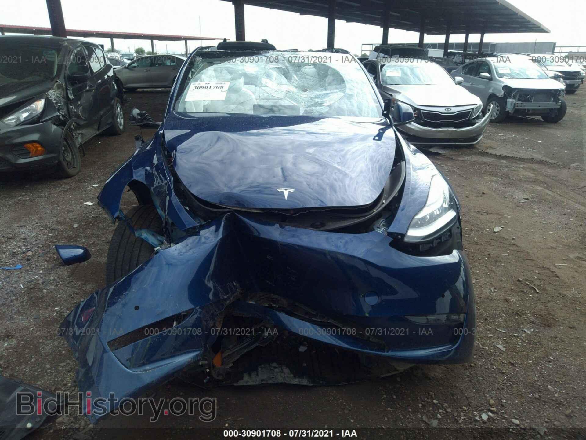 2020 TESLA MODEL Y - VIN: 5YJYGDEEXLF046077 - Photo 6