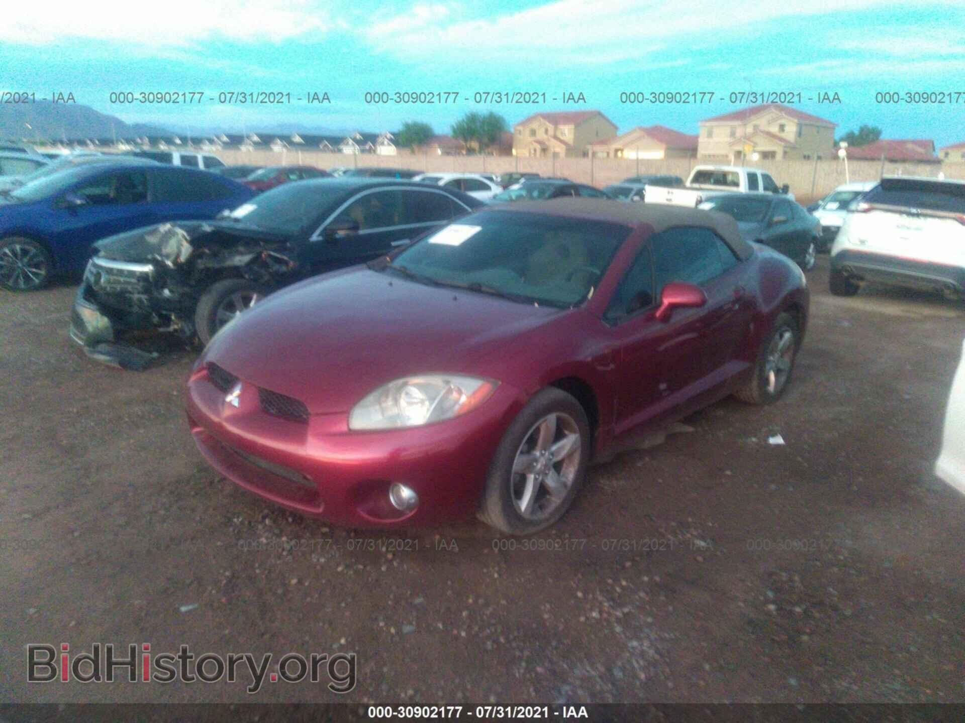 2007 MITSUBISHI ECLIPSE - VIN: 4A3AL25F37E046095 - Photo 2