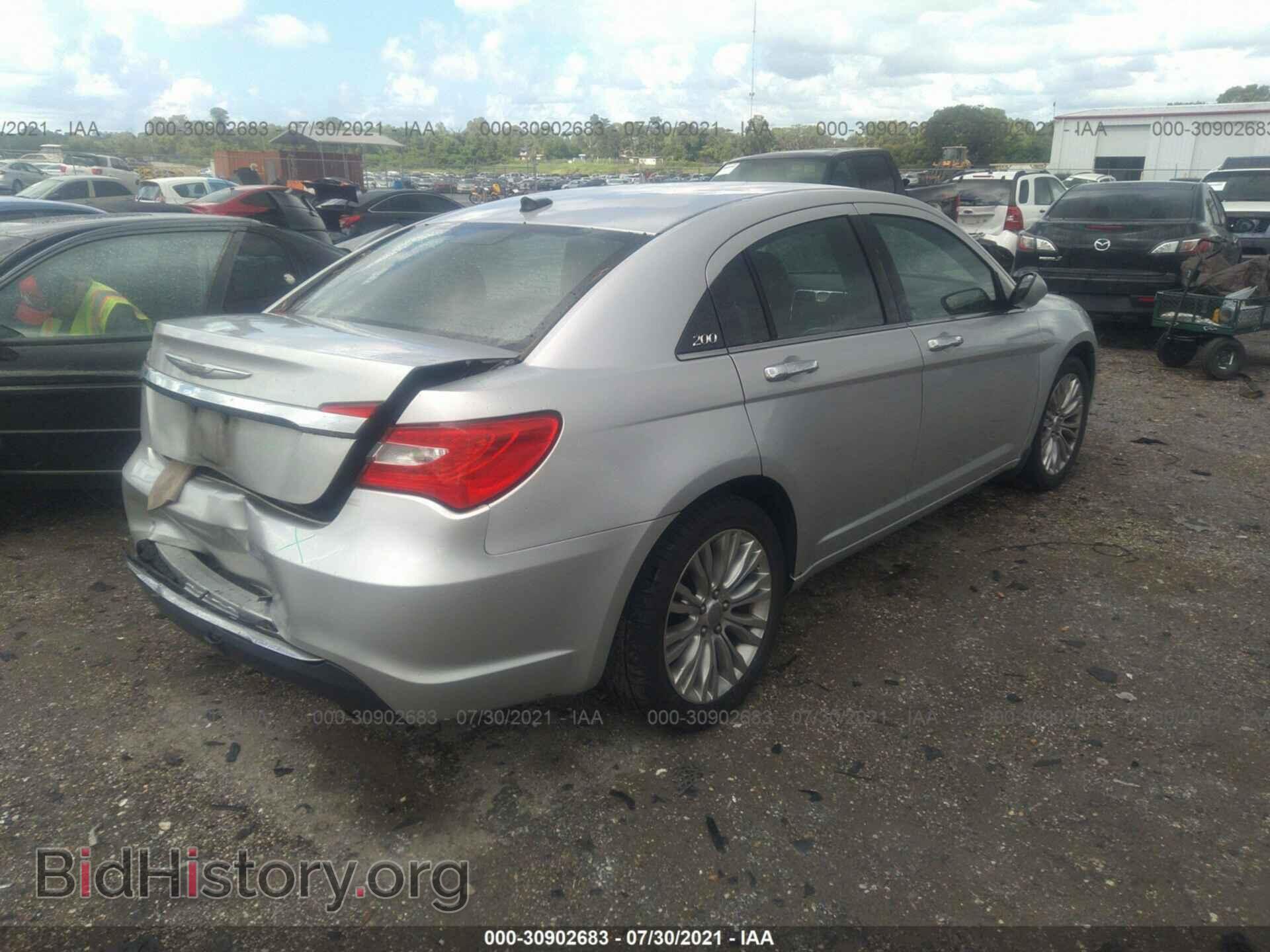 2012 CHRYSLER 200 - VIN: 1C3CCBAB3CN149370 - Фото 4