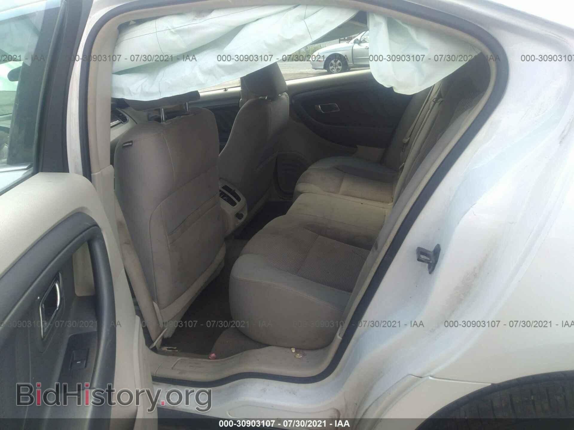 2011 FORD TAURUS - VIN: 1FAHP2HW0BG100408 - Фото 8