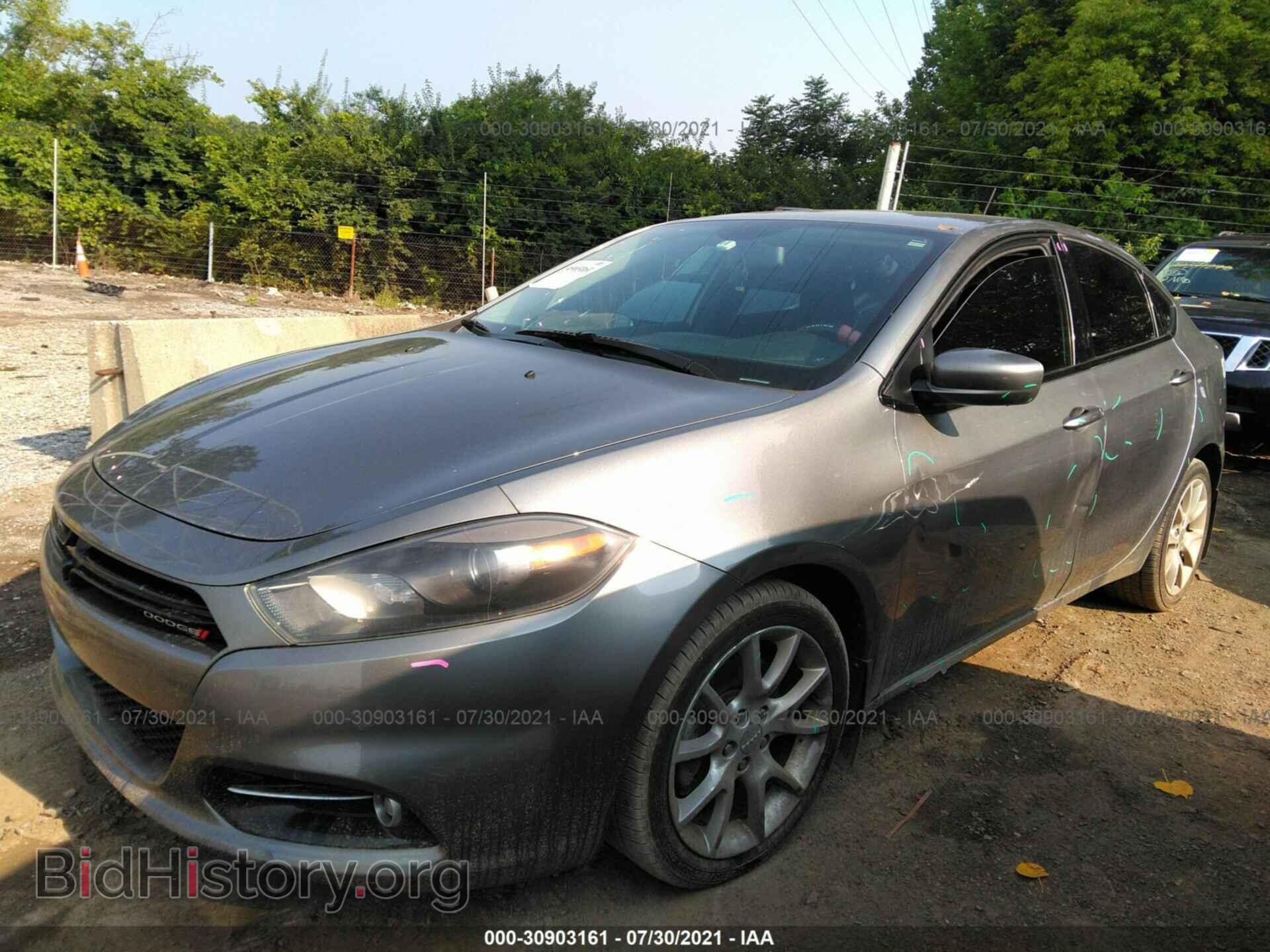 2013 DODGE DART - VIN: 1C3CDFBA6DD337172 - Фото 2