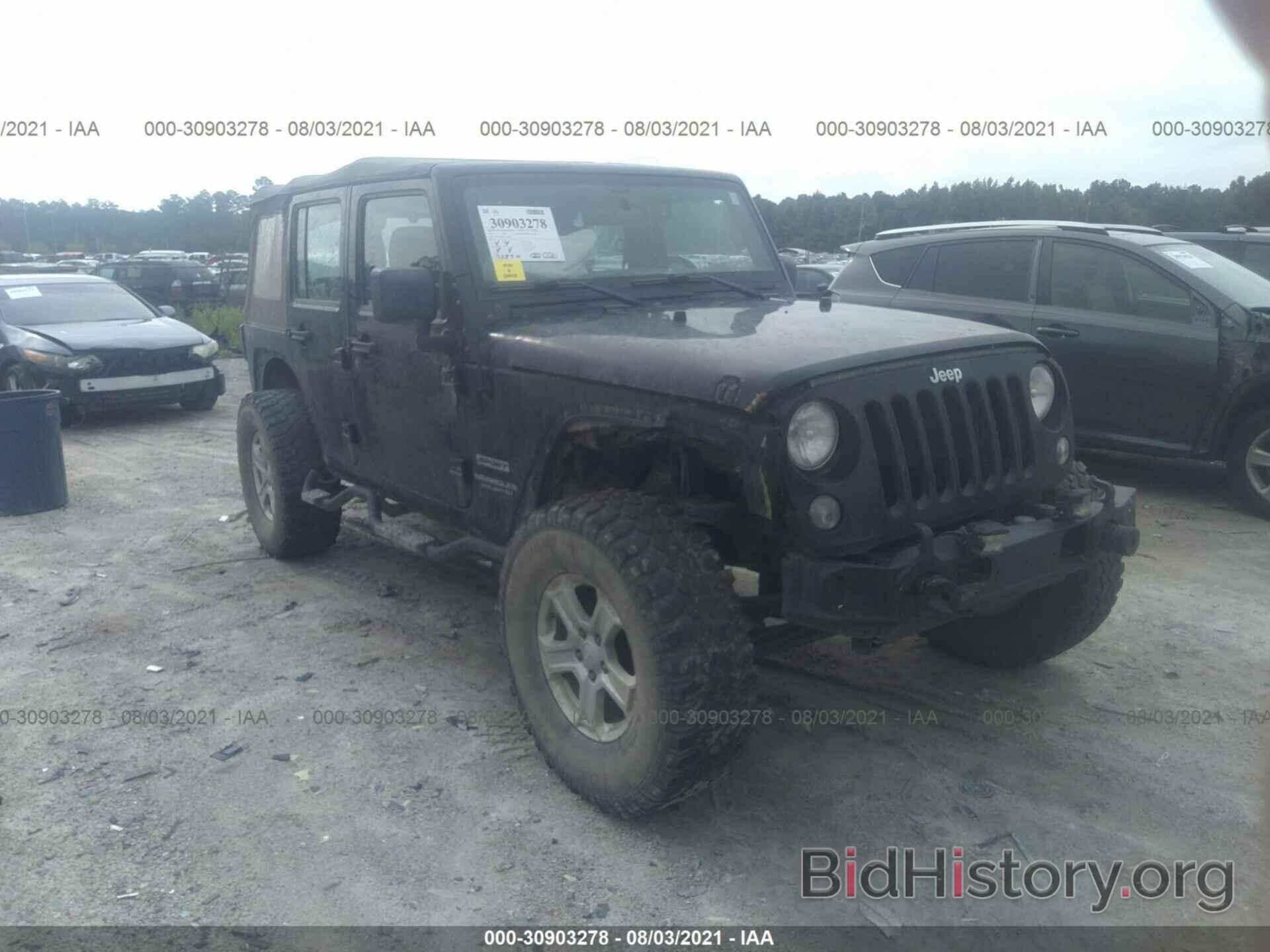 Photo 1C4BJWDG8GL247730 - JEEP WRANGLER UNLIMITED 2016