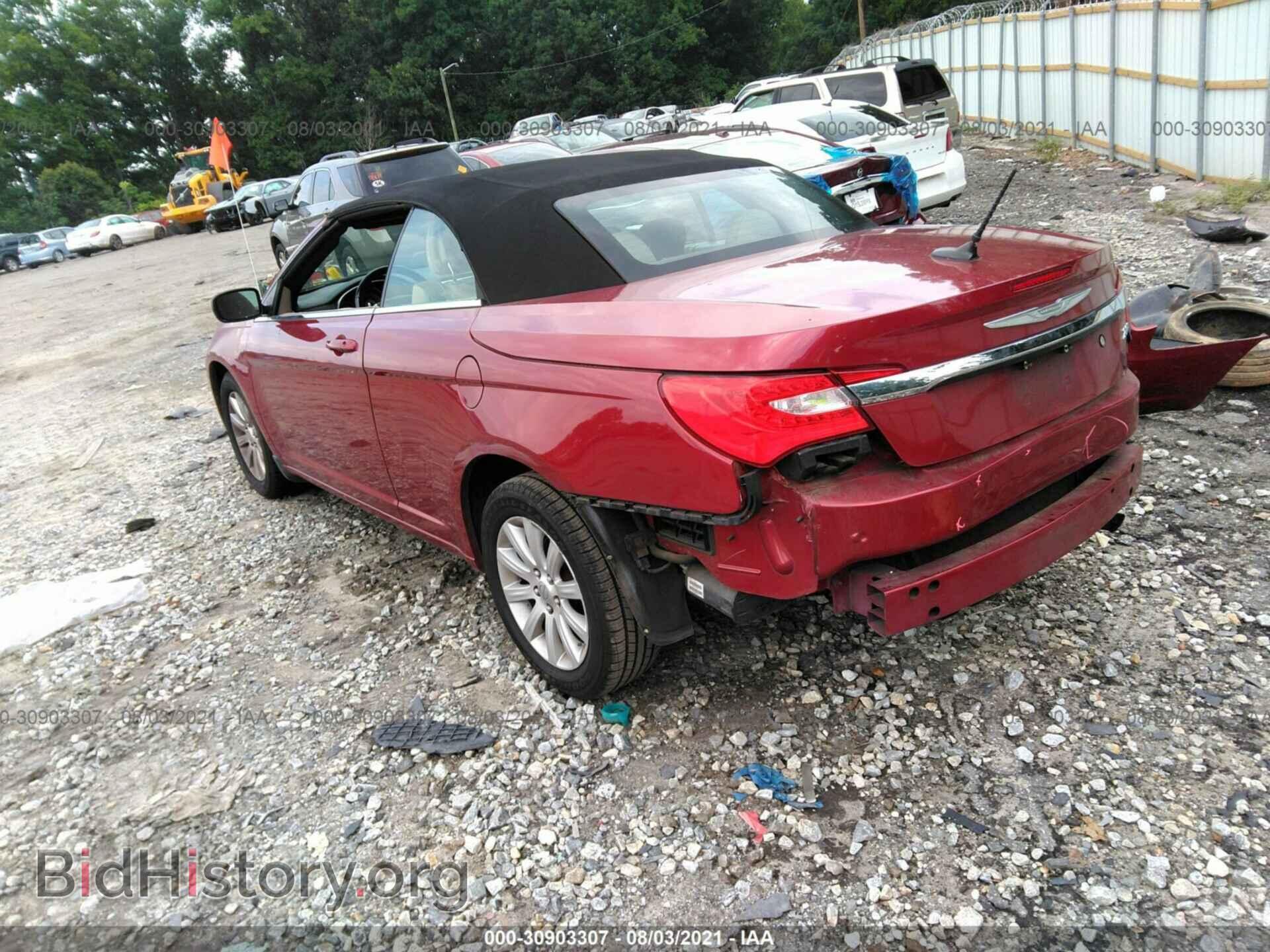 2012 CHRYSLER 200 - VIN: 1C3BCBEB8CN183939 - Фото 3