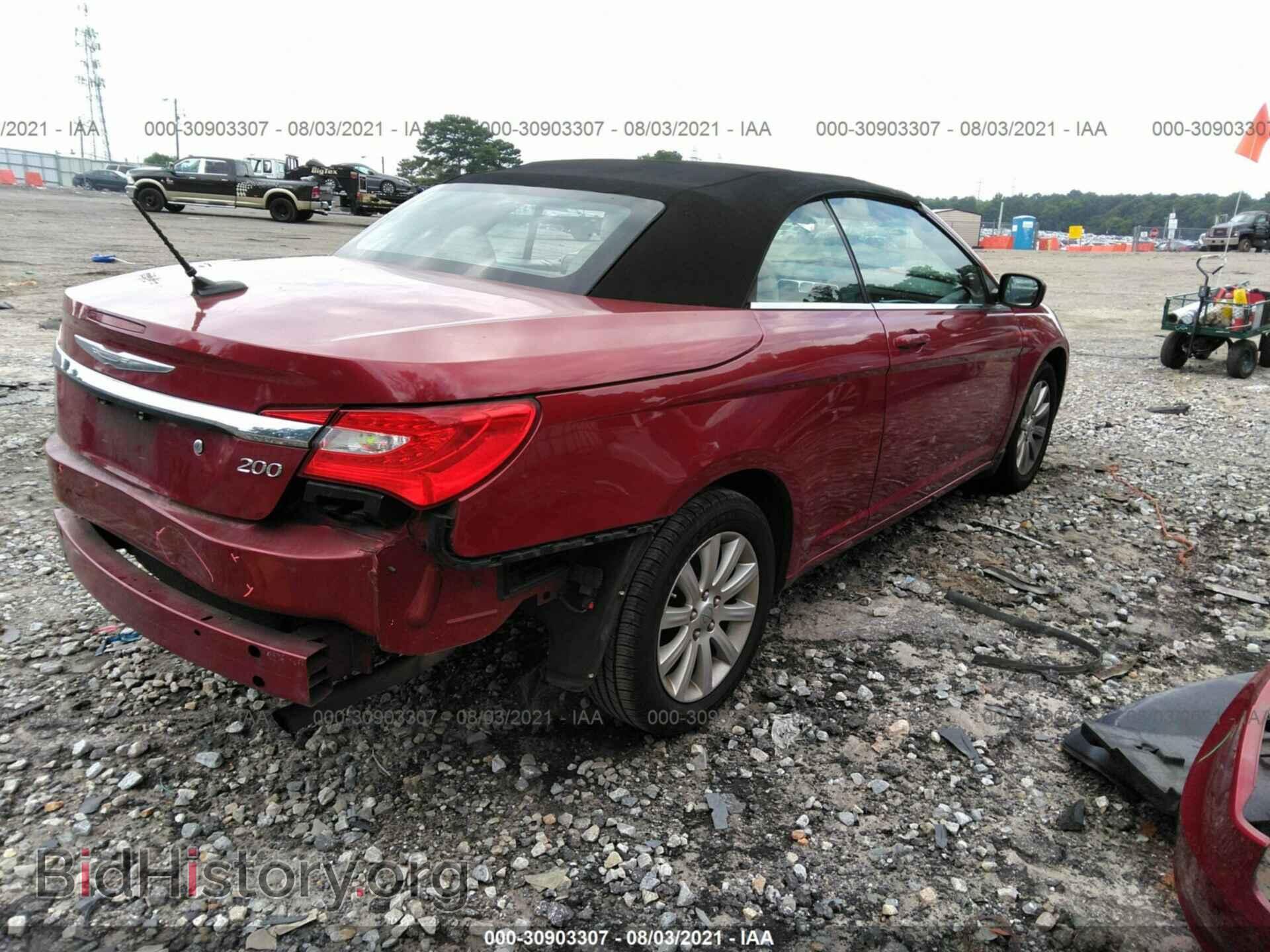 2012 CHRYSLER 200 - VIN: 1C3BCBEB8CN183939 - Фото 4