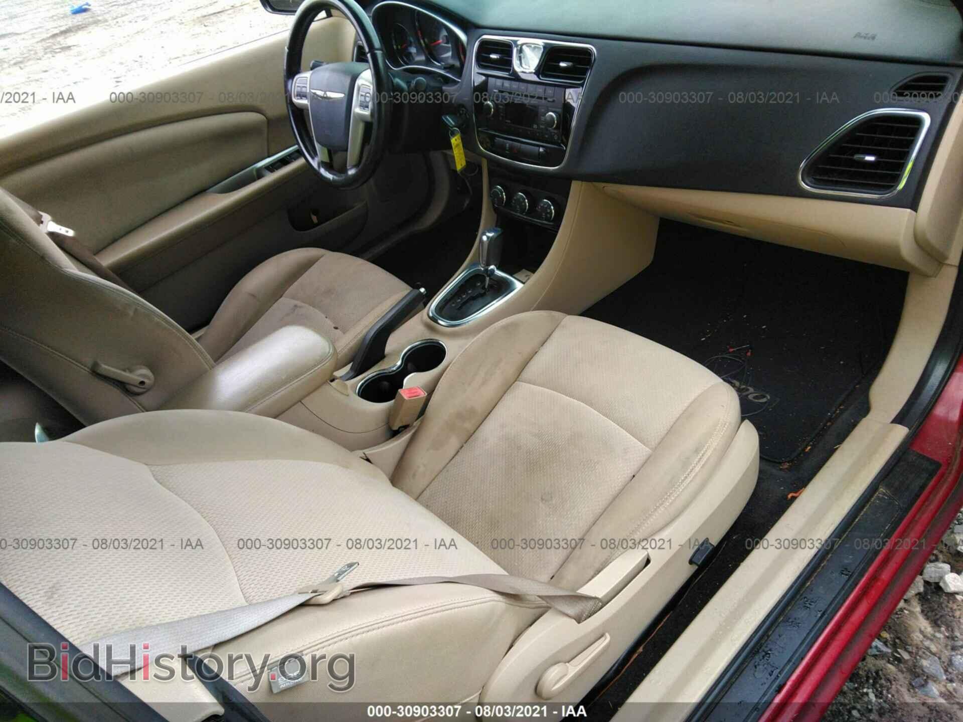 2012 CHRYSLER 200 - VIN: 1C3BCBEB8CN183939 - Фото 5