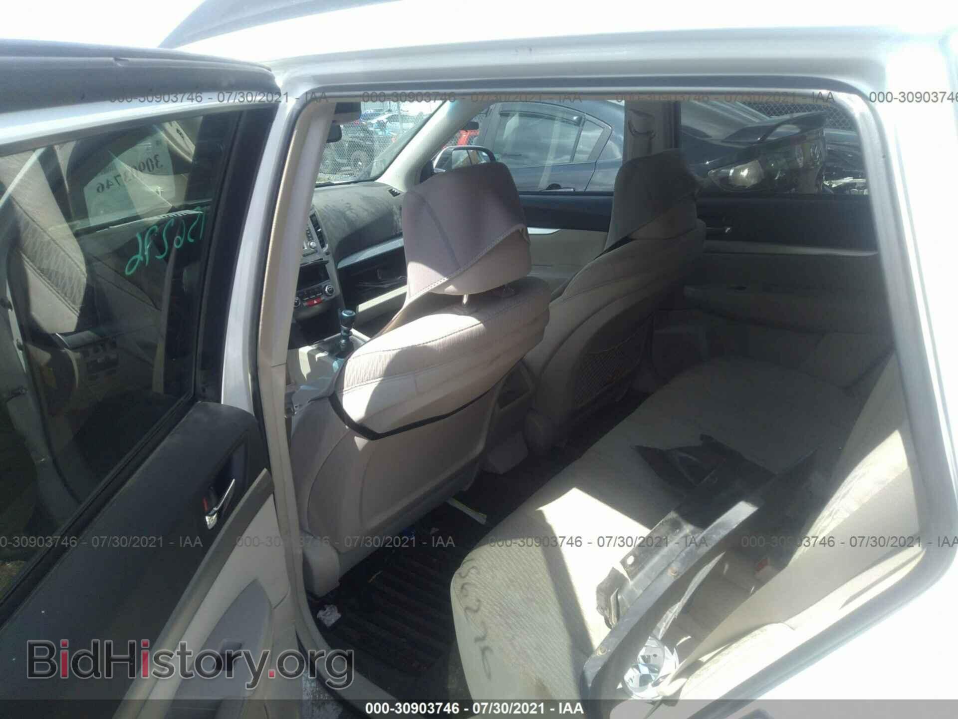 2012 SUBARU OUTBACK - VIN: 4S4BRBFC0C1245919 - Фото 8