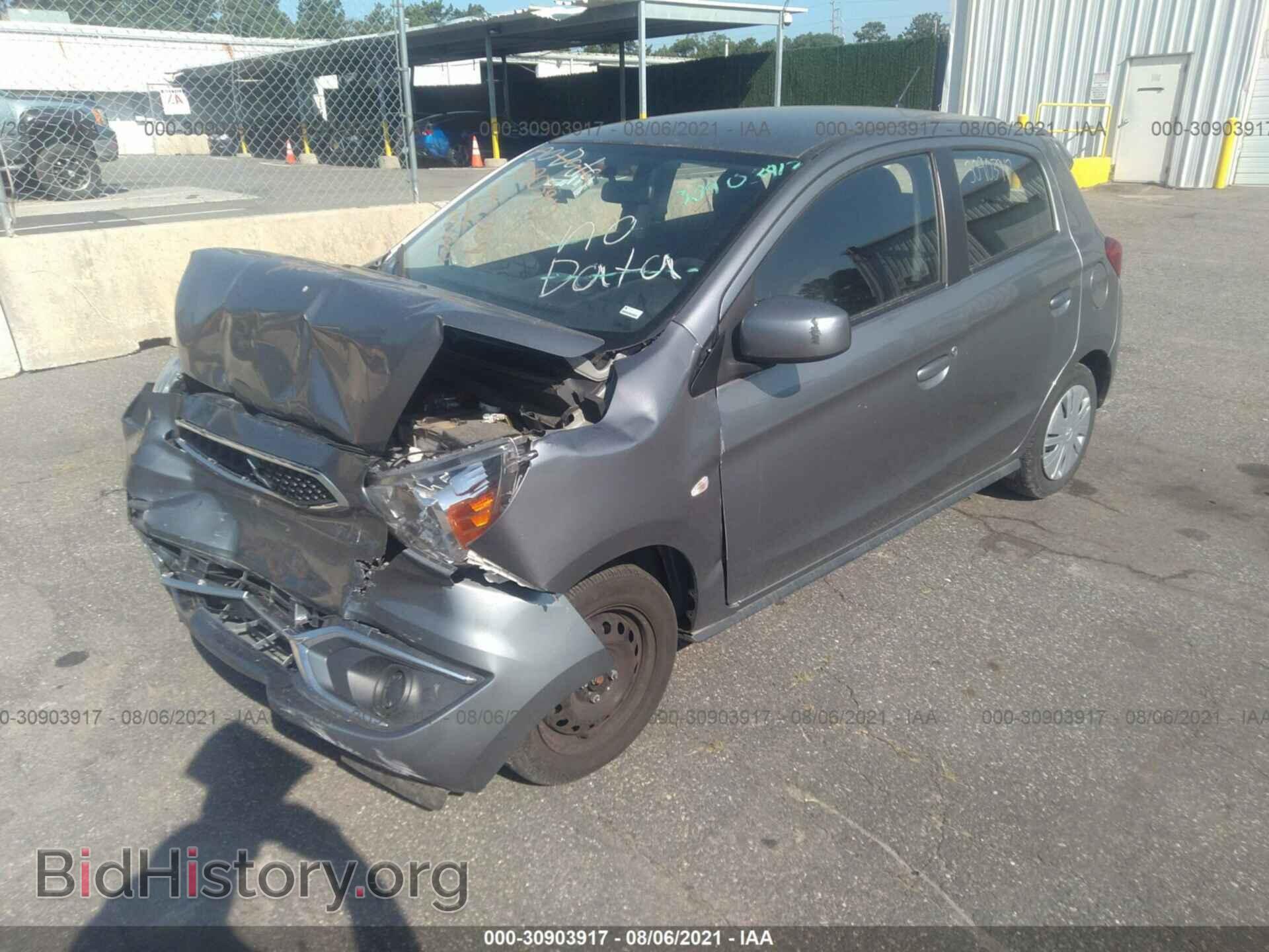 2019 MITSUBISHI MIRAGE - VIN: ML32A3HJ7KH014490 - Фото 2