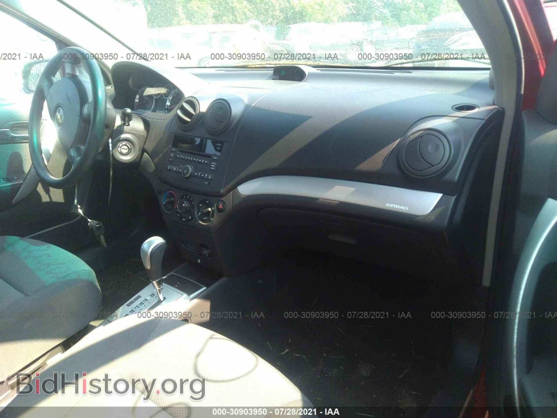 2011 CHEVROLET AVEO - VIN: KL1TD5DE9BB151079 - Фото 5