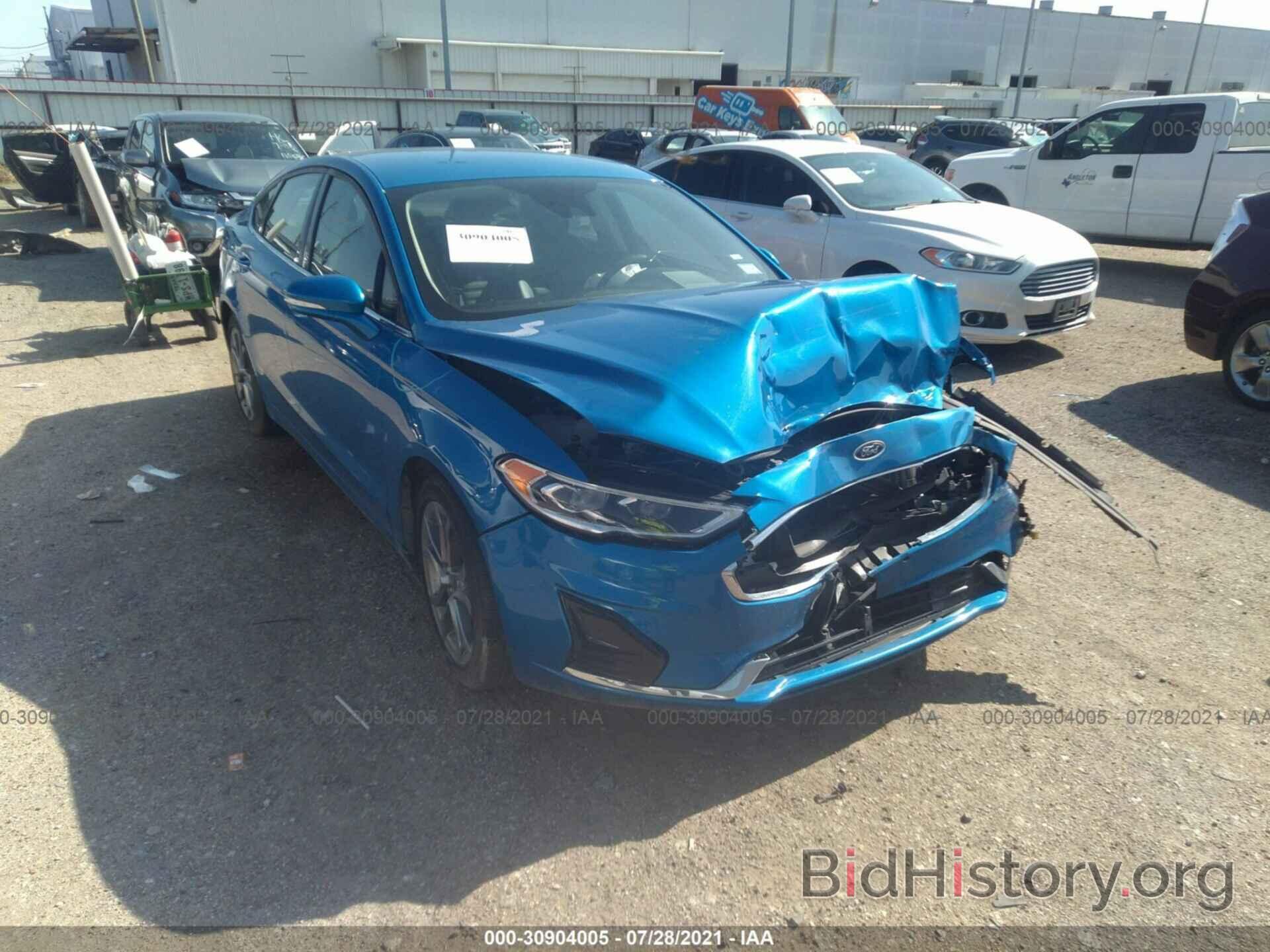 Photo 3FA6P0CD0LR192101 - FORD FUSION 2020