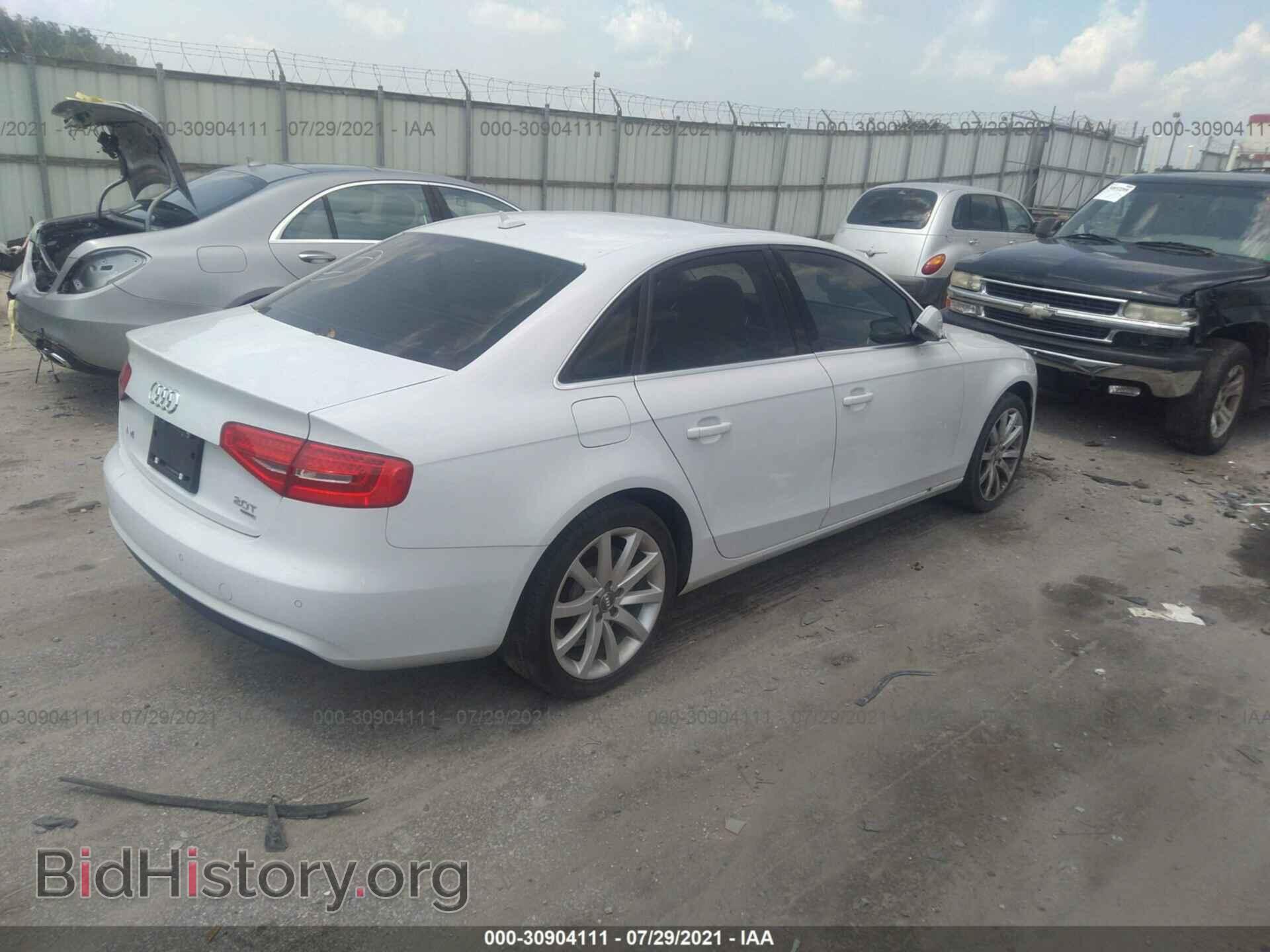 2013 AUDI A4 - VIN: WAUFFAFL9DN034783 - Фото 4