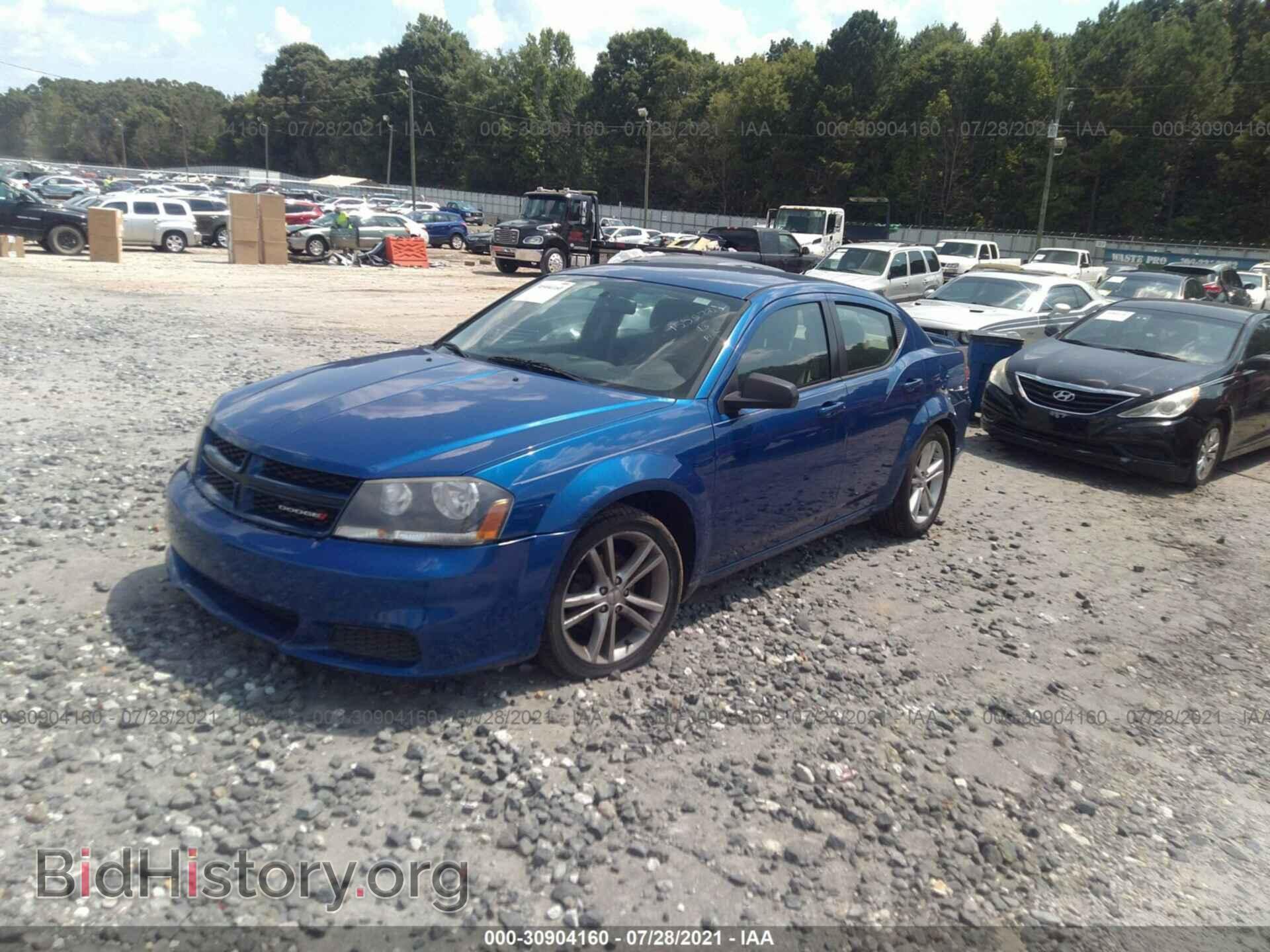 2014 DODGE AVENGER - VIN: 1C3CDZAB2EN155072 - Фото 2