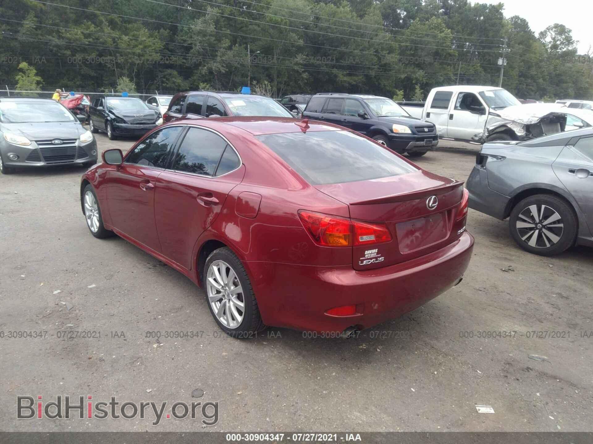 2007 LEXUS IS 250 - VIN: JTHCK262X75008002 - Фото 3