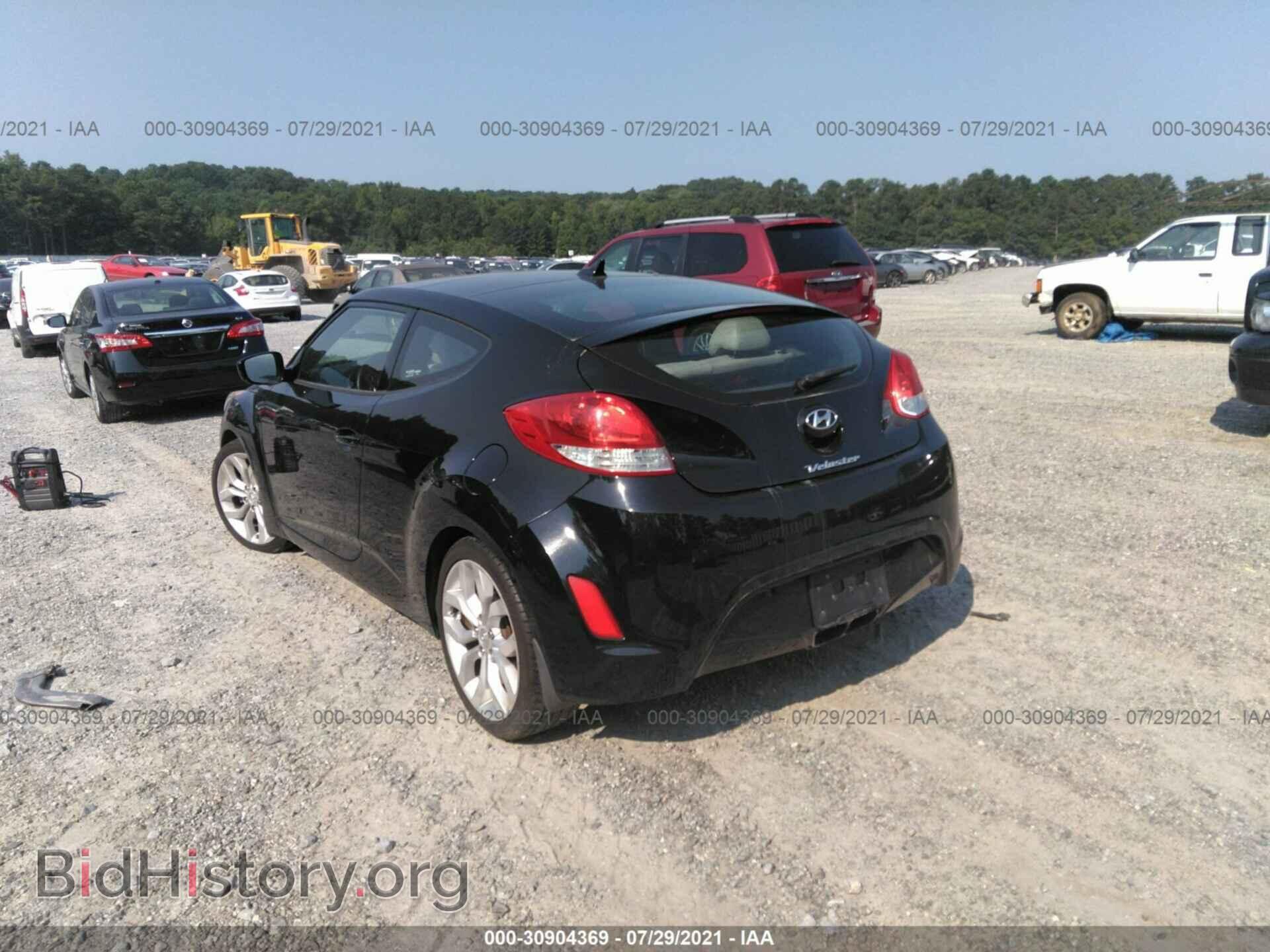 2013 HYUNDAI VELOSTER - VIN: KMHTC6AD3DU149022 - Фото 3