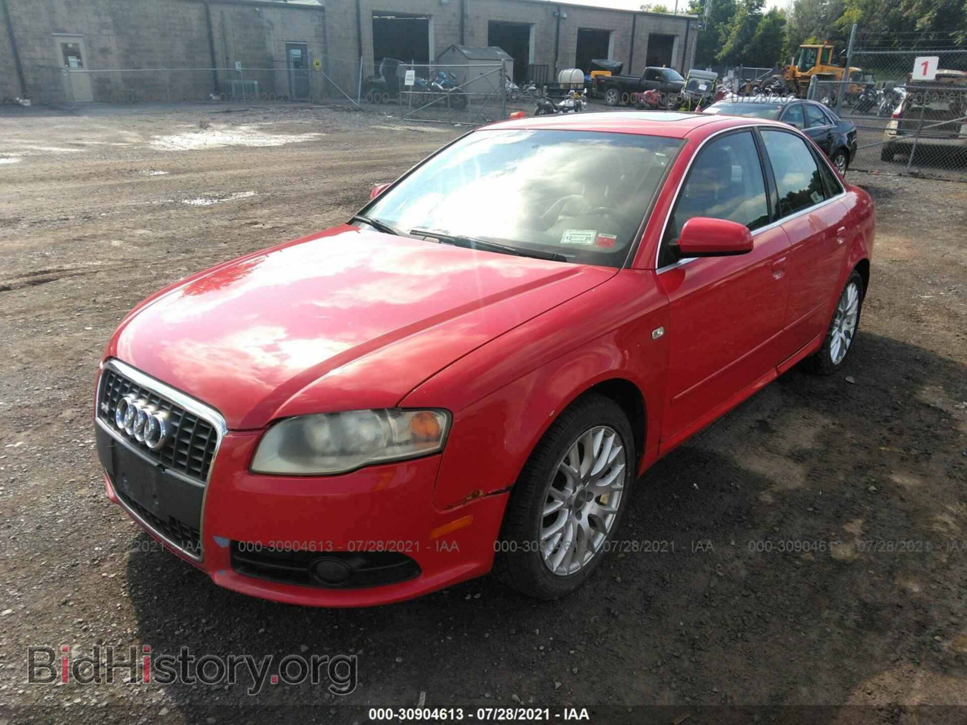 2008 AUDI A4 - VIN: WAUDF78E88A134234 - Фото 2