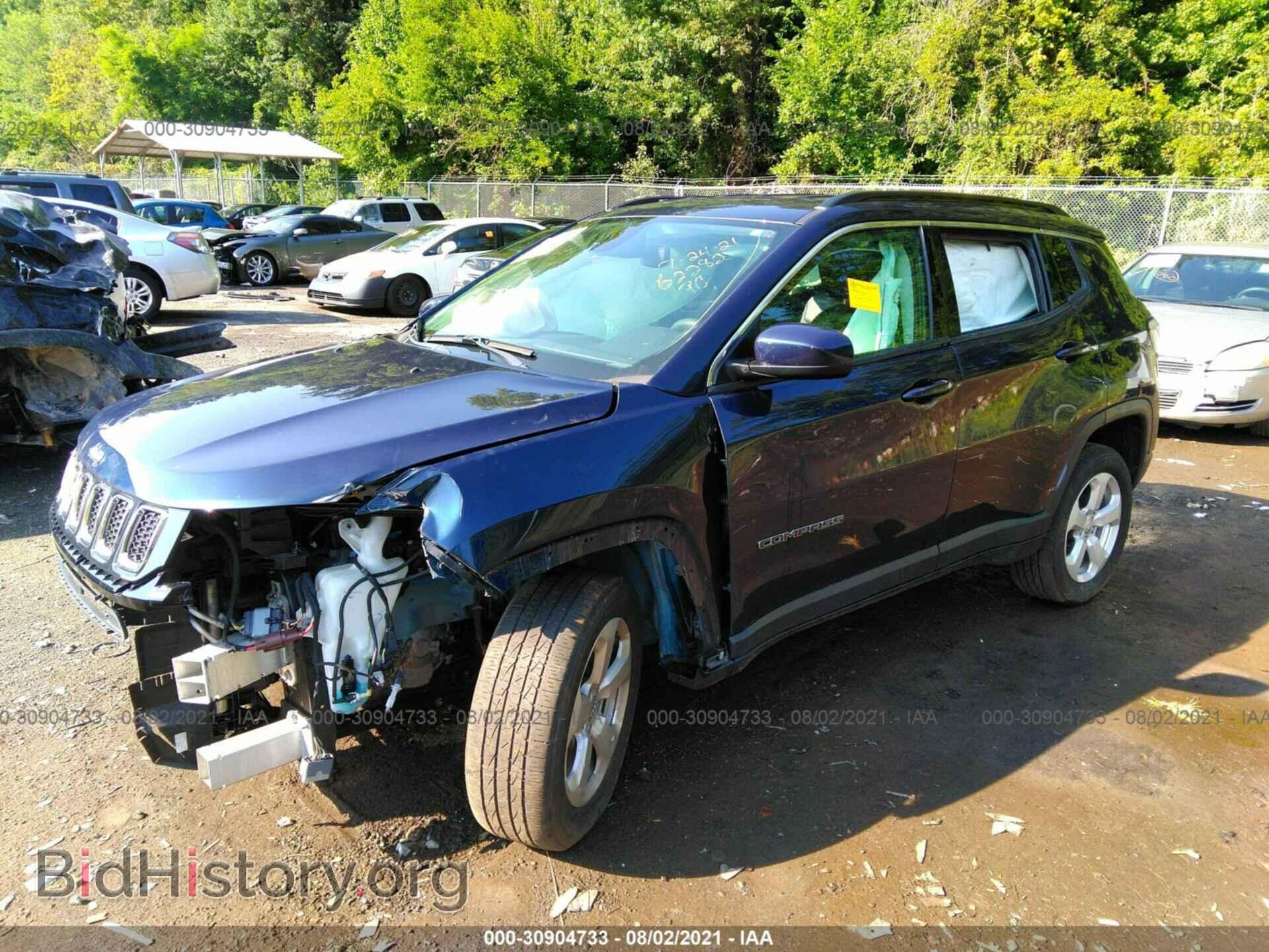 2019 JEEP COMPASS - VIN: 3C4NJDBB1KT597402 - Фото 2