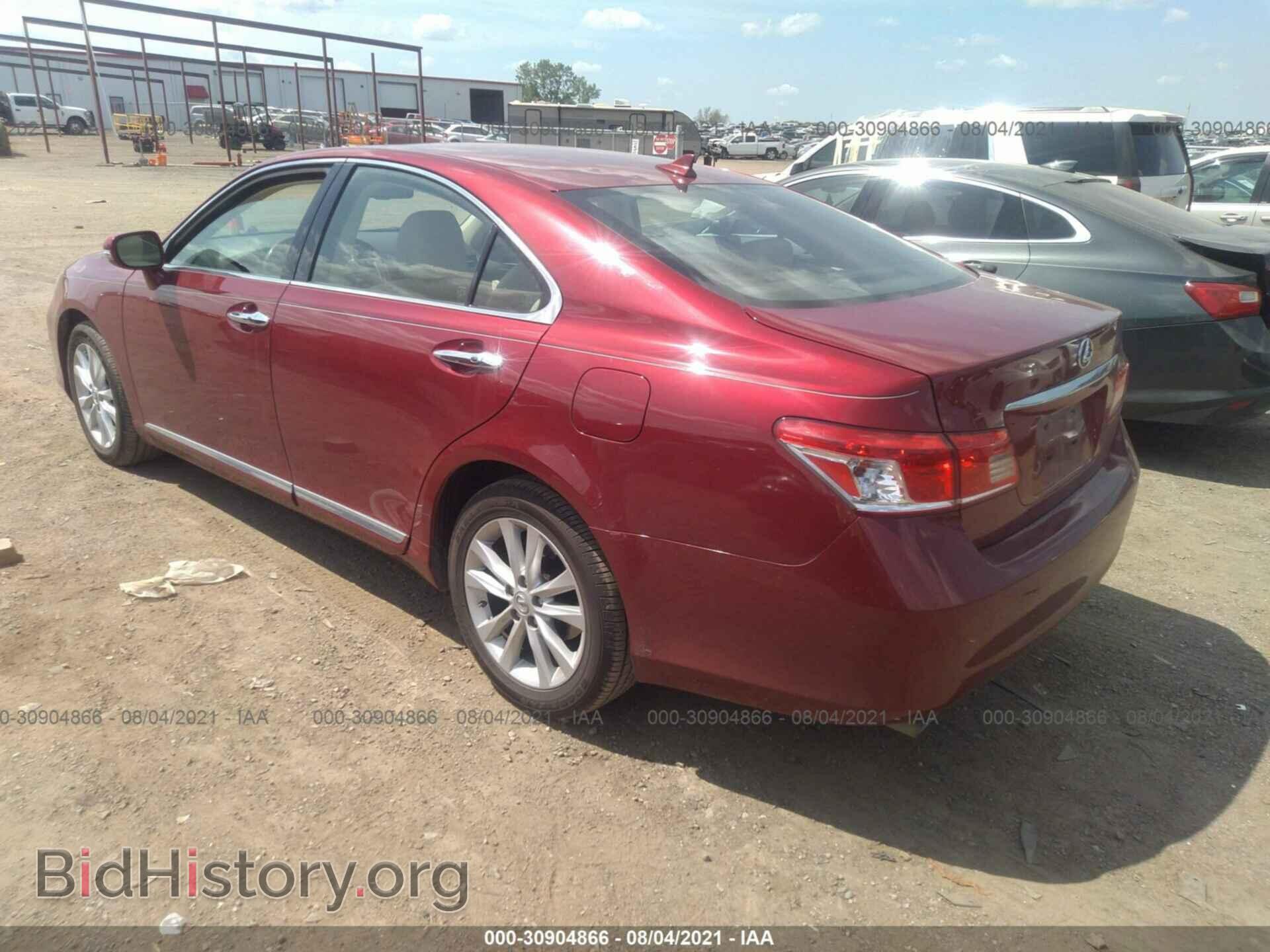 2010 LEXUS ES 350 - VIN: JTHBK1EG9A2385075 - Фото 3