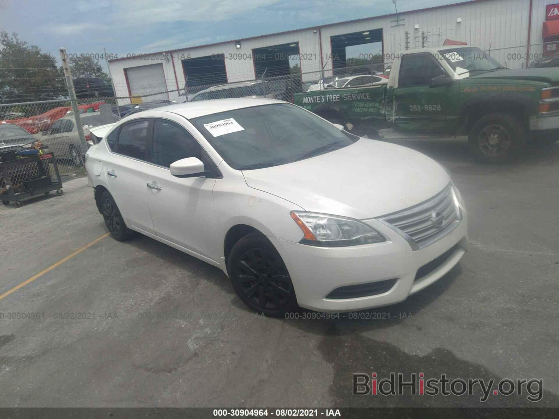 Photo 3N1AB7AP5EL621346 - NISSAN SENTRA 2014