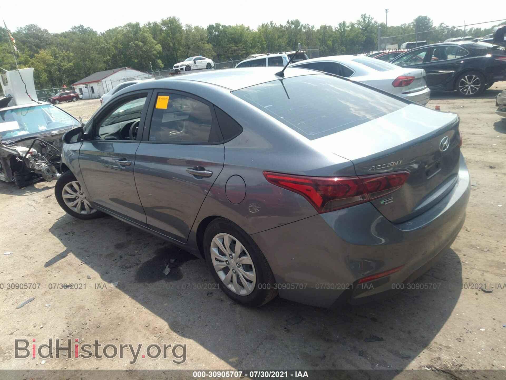 2020 HYUNDAI ACCENT - VIN: 3KPC24A68LE101753 - Фото 3