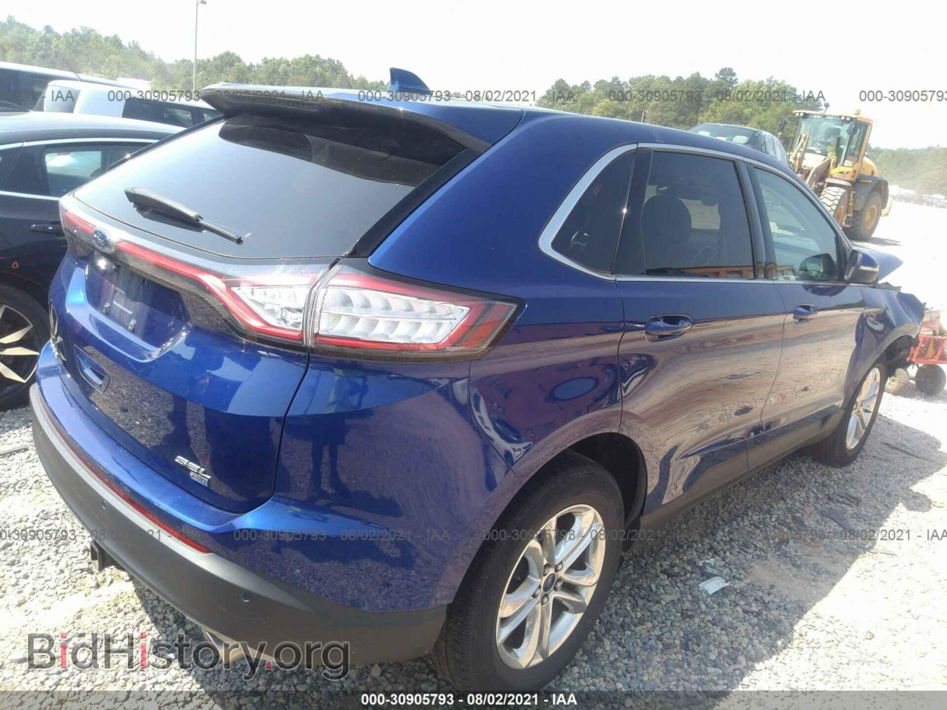 2015 FORD EDGE - VIN: 2FMTK4J86FBB01873 - Фото 4