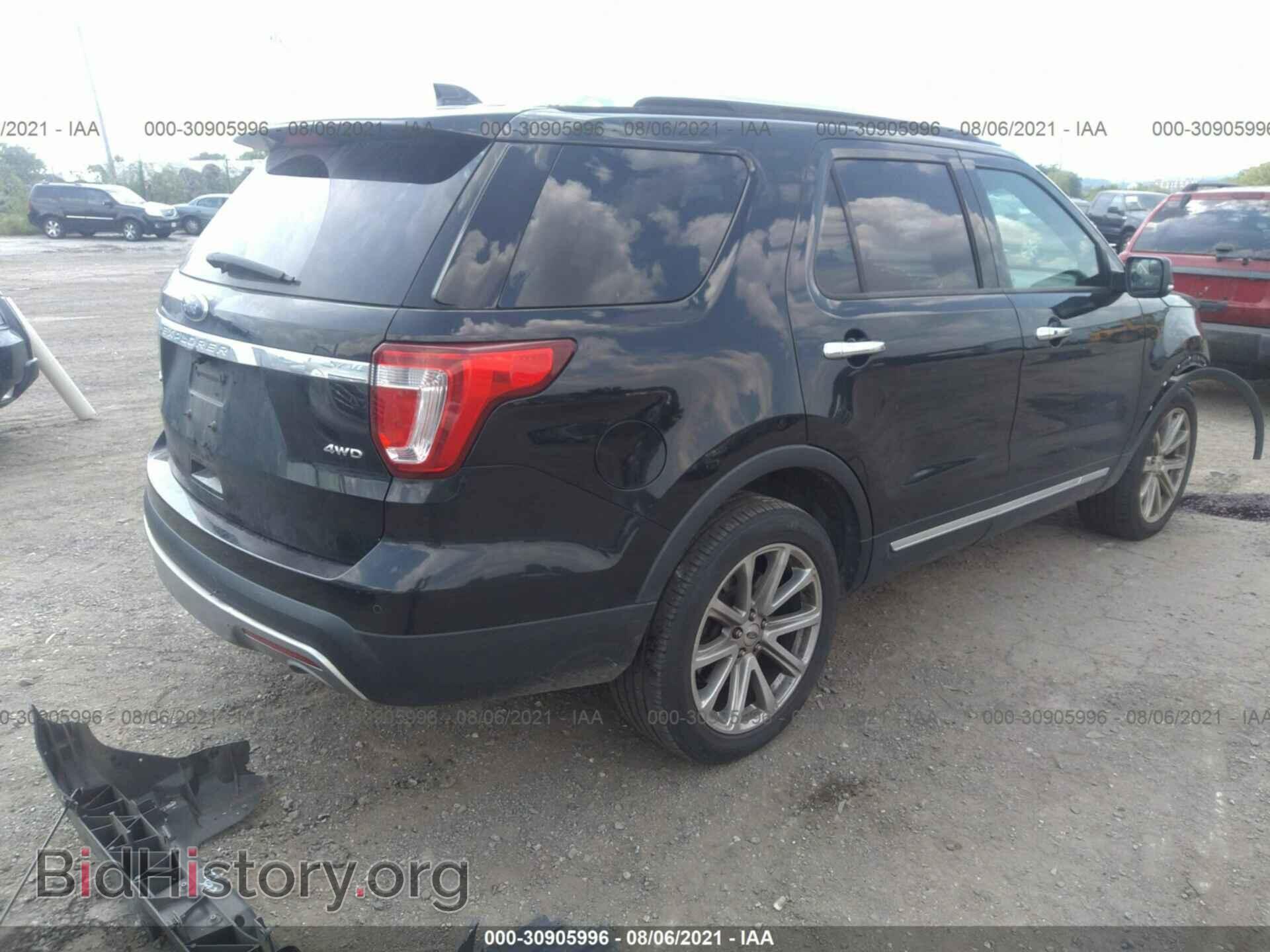 2017 FORD EXPLORER - VIN: 1FM5K8F80HGC38103 - Фото 4