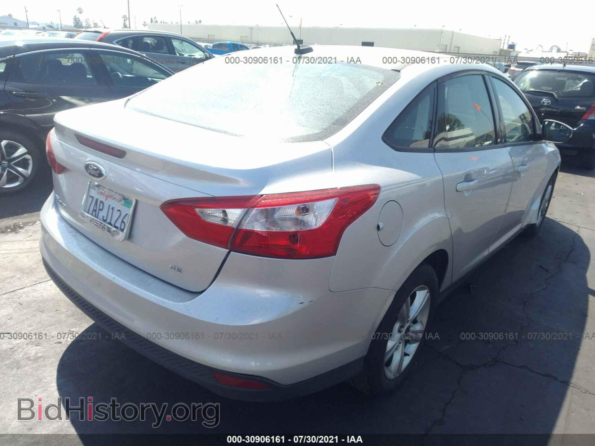 2013 FORD FOCUS - VIN: 1FADP3F22DL335083 - Фото 4