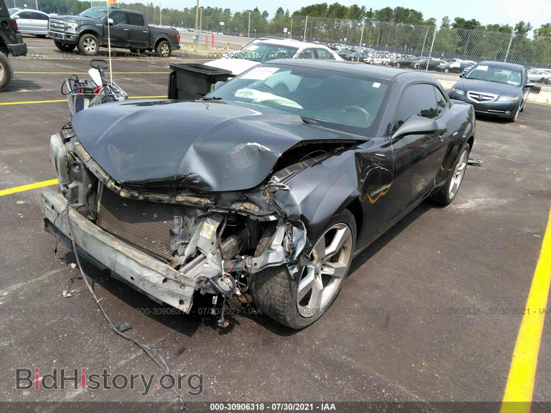 2011 CHEVROLET CAMARO - VIN: 2G1FC1ED7B9155262 - Фото 2