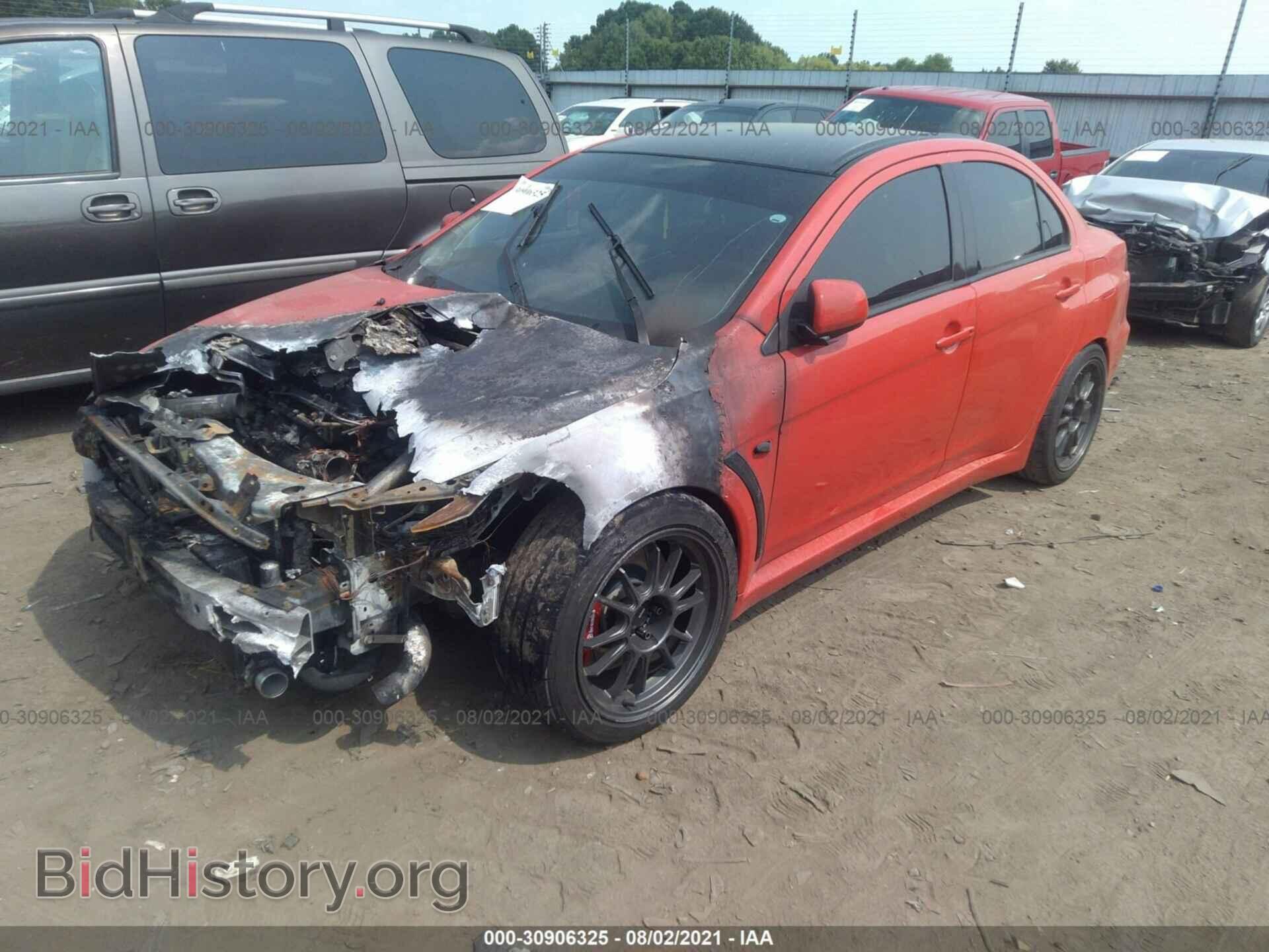 2008 MITSUBISHI LANCER - VIN: JA3AW86V48U043652 - Фото 2