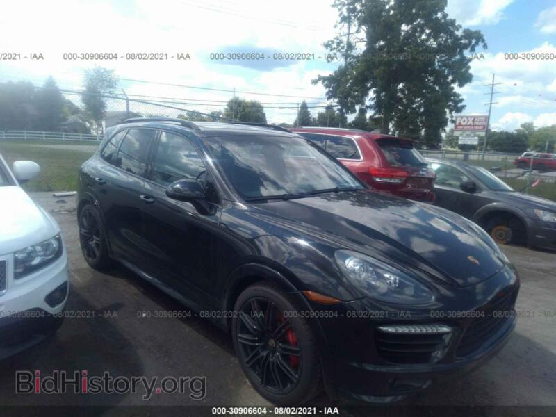 2013 Porsche CAYENNE Turbo (VIN WP1AC2A26DLA91107) — фото 1 из 11, IAAI, повреждение: затопление