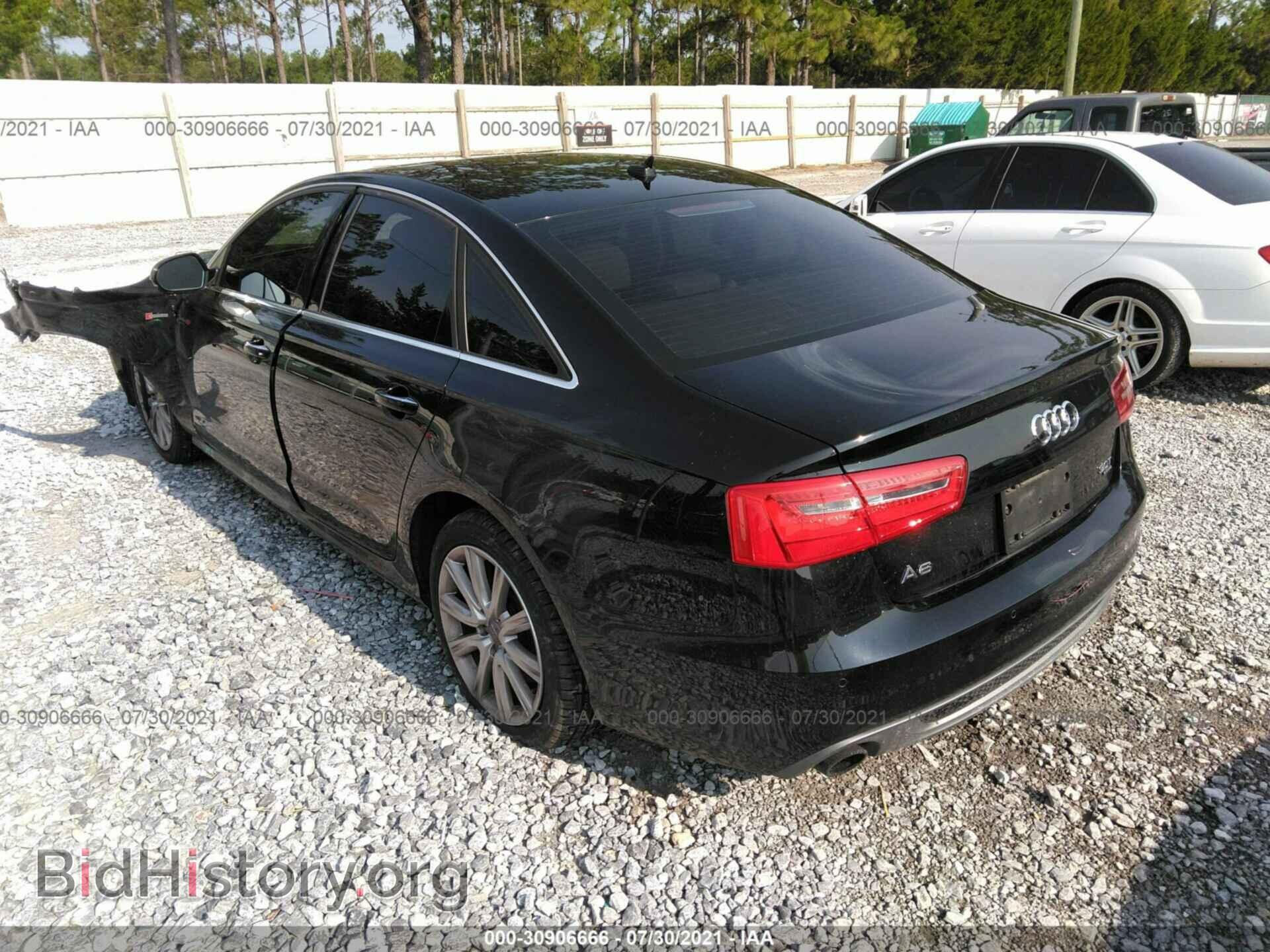 2013 AUDI A6 - VIN: WAUHGAFC2DN055755 - Фото 3