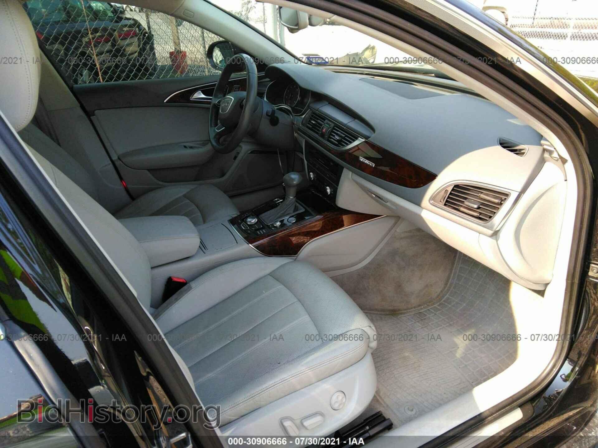 2013 AUDI A6 - VIN: WAUHGAFC2DN055755 - Фото 5