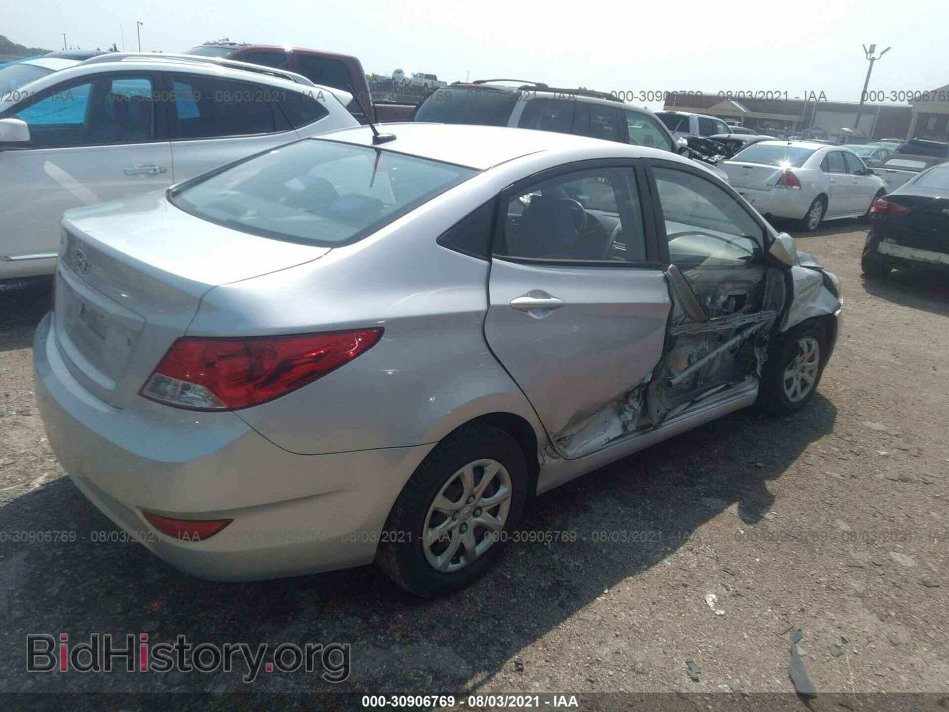 2014 HYUNDAI ACCENT - VIN: KMHCT4AE2EU602030 - Фото 4
