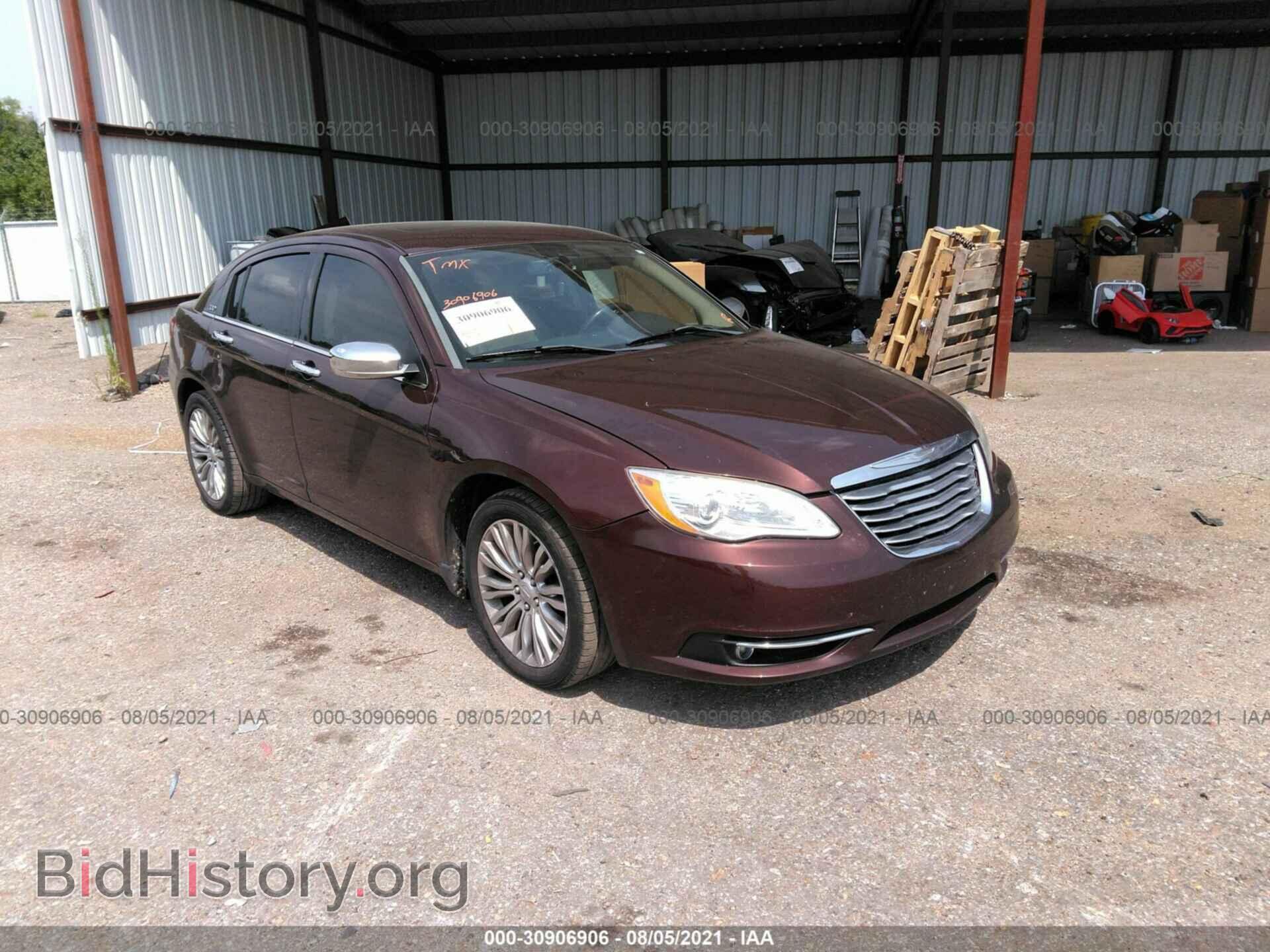 Фотография 1C3CCBCG9CN211444 - CHRYSLER 200 2012