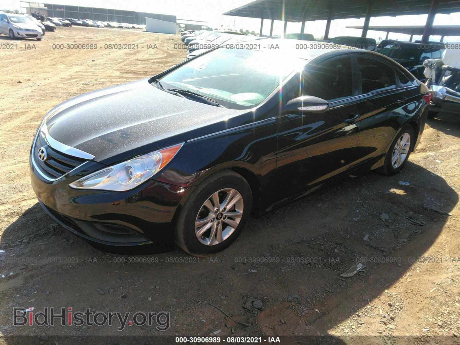 2014 HYUNDAI SONATA - VIN: 5NPEB4AC7EH921142 - Фото 2