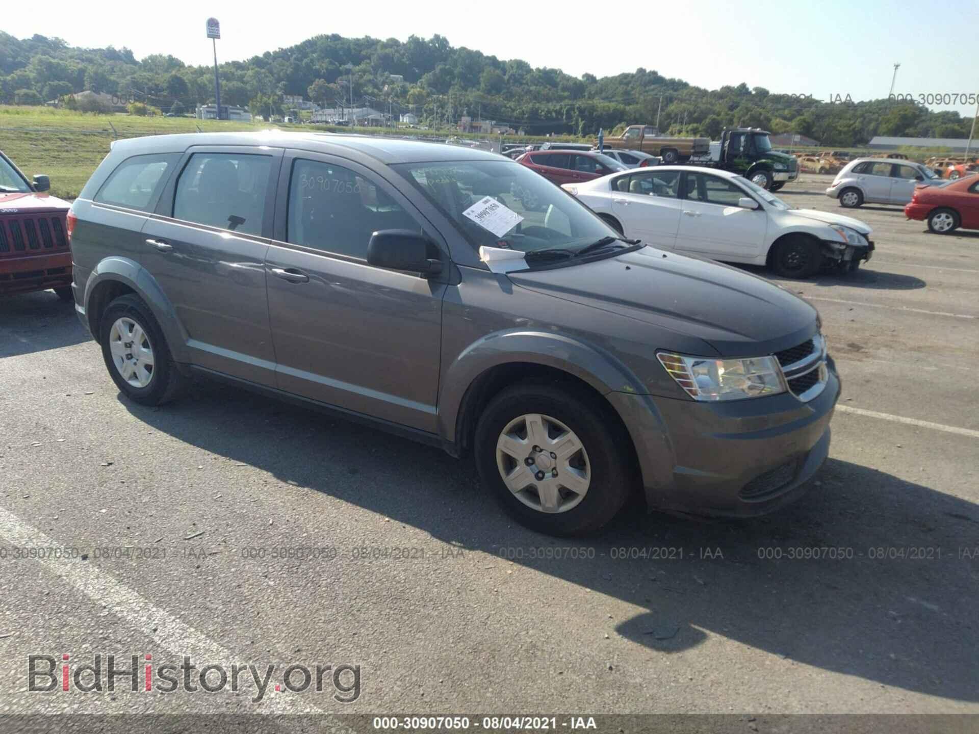 Photo 3C4PDCAB0CT282605 - DODGE JOURNEY 2012