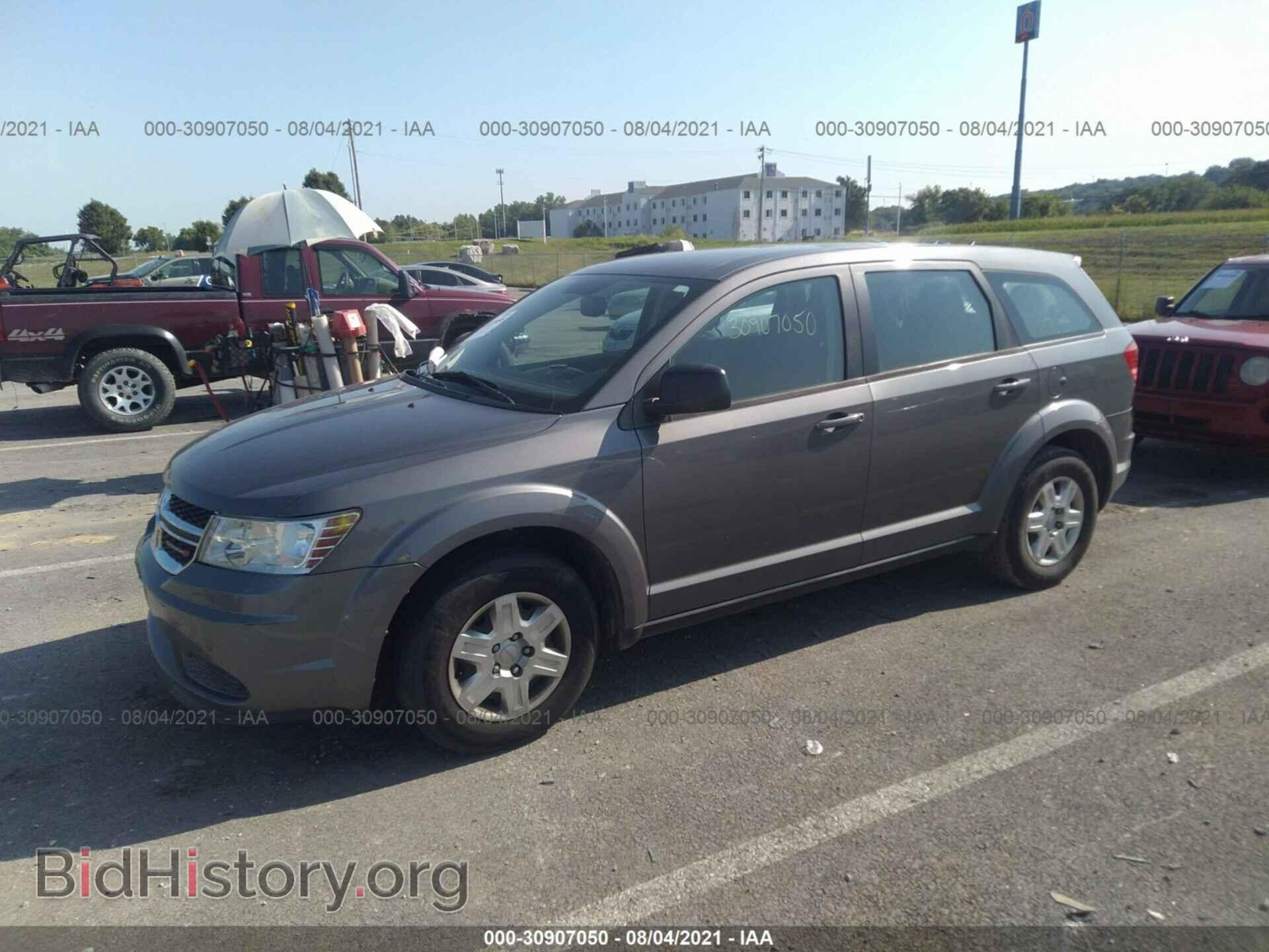 2012 DODGE JOURNEY - VIN: 3C4PDCAB0CT282605 - Фото 2
